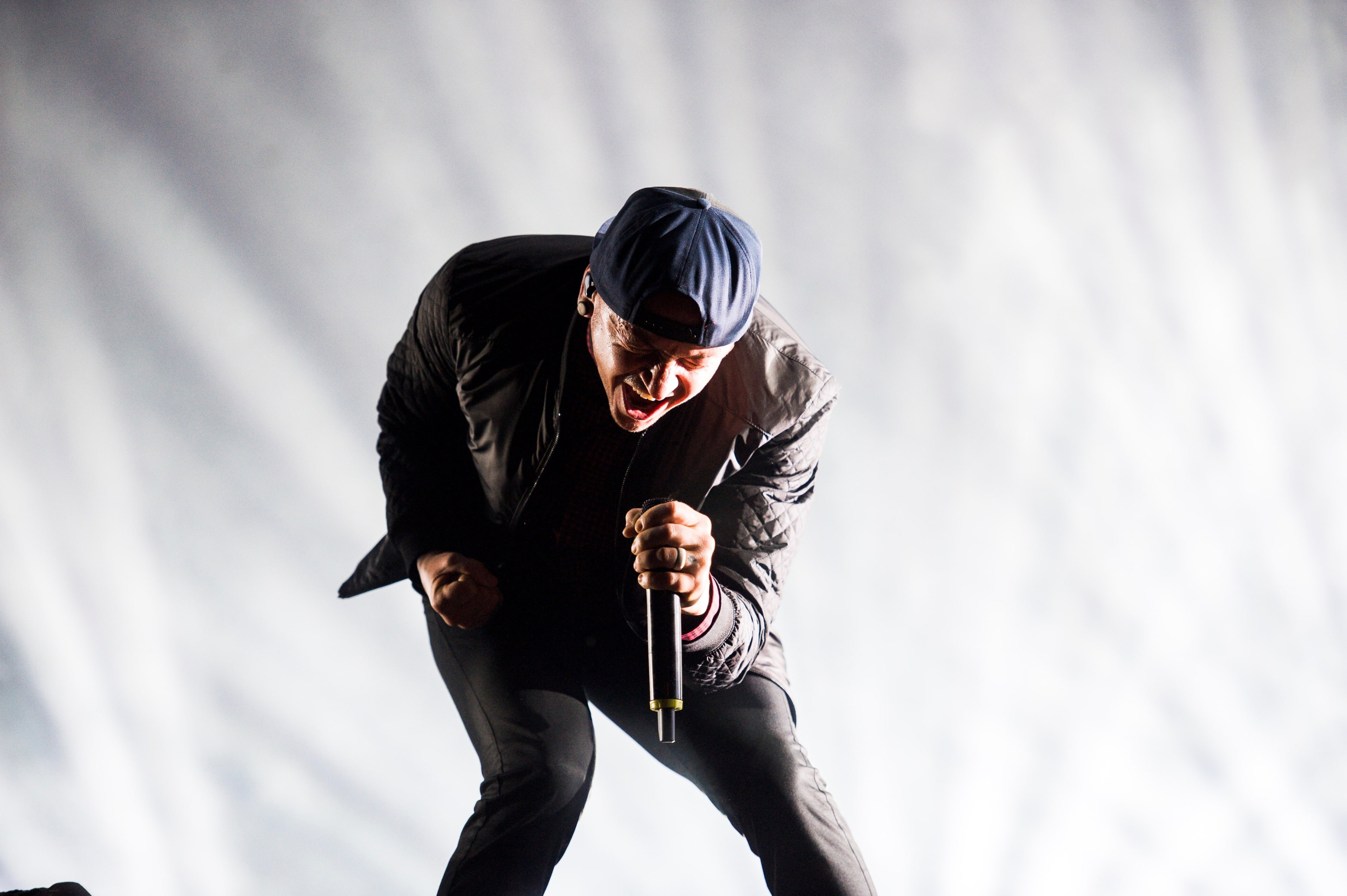 winter, cold temperature, emotion, men, effort, portrait, people, linkin park 4k nice, hood - clothing, motion, adult, sport, aggression, day, outdoors, HD Wallpaper