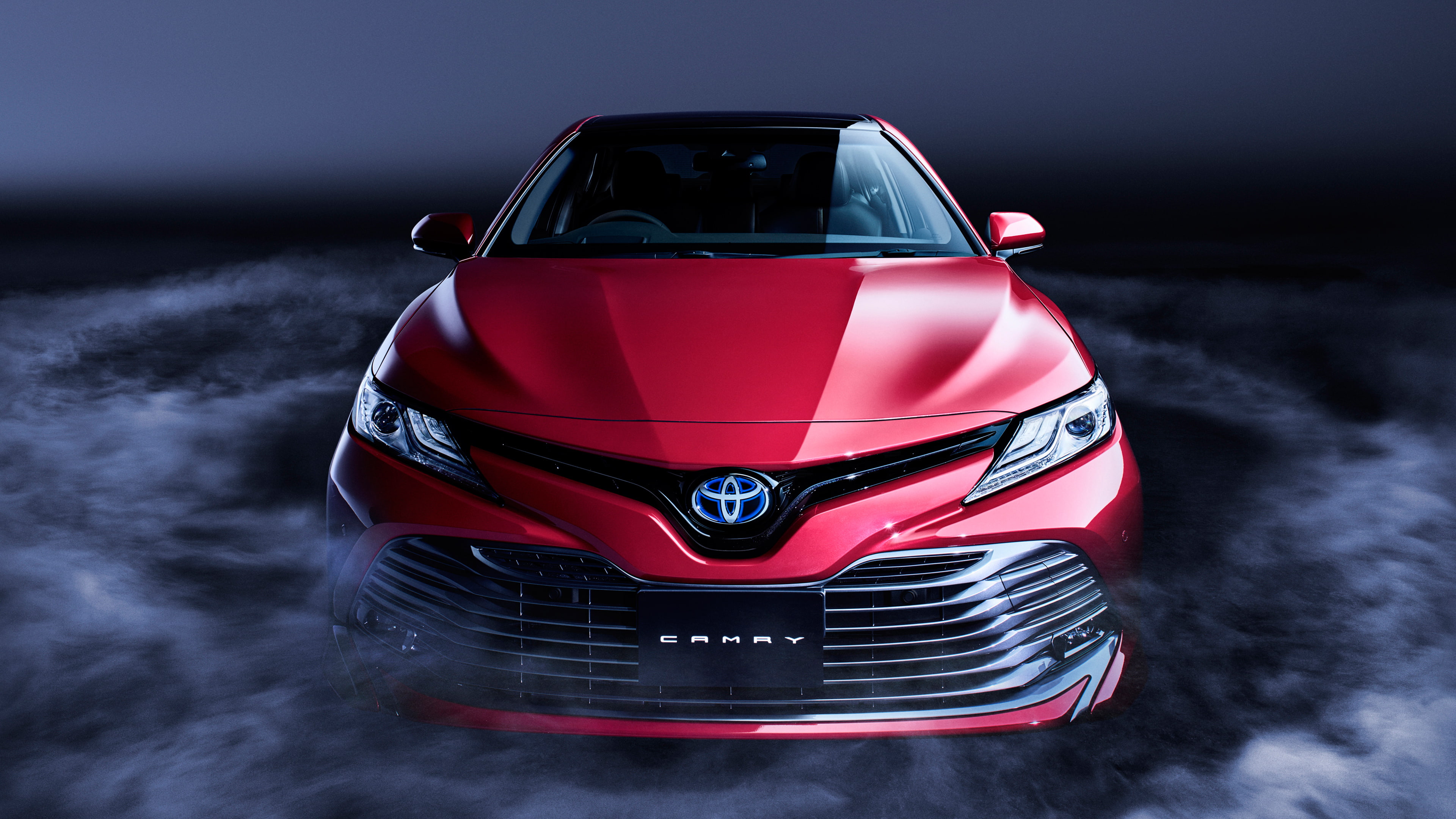 2018, Camry, 4K, Hybrid, Toyota, HD Wallpaper