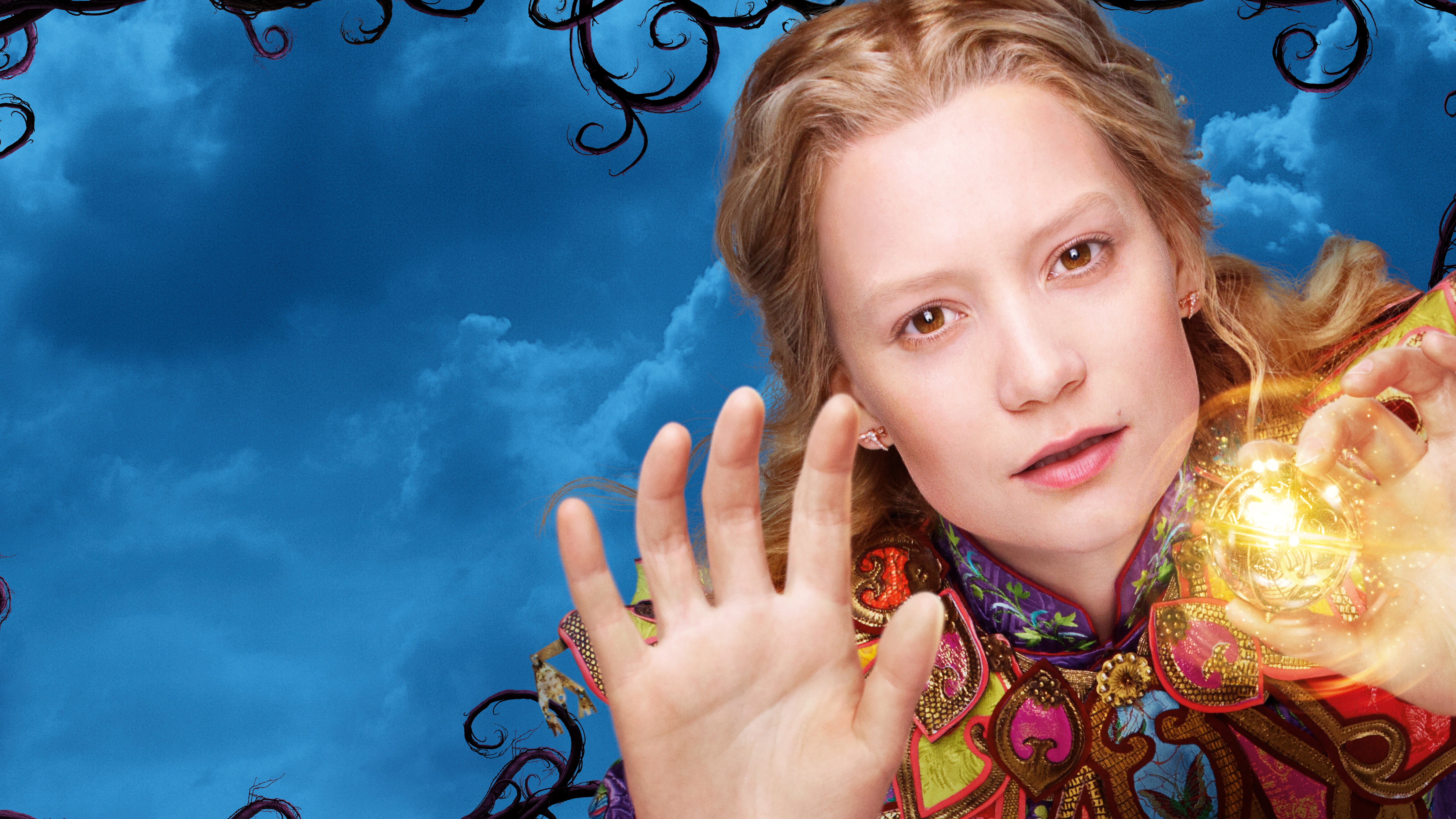 8K, Alice Through the Looking Glass, Mia Wasikowska, HD Wallpaper