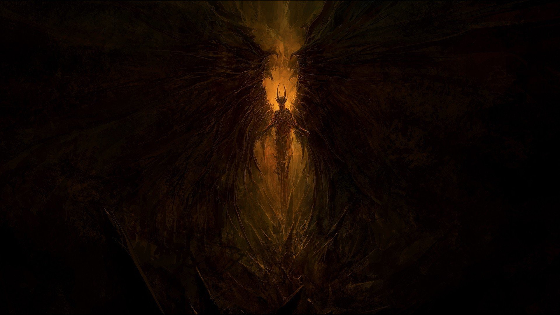 1080P, demon, crimson, HD Wallpaper