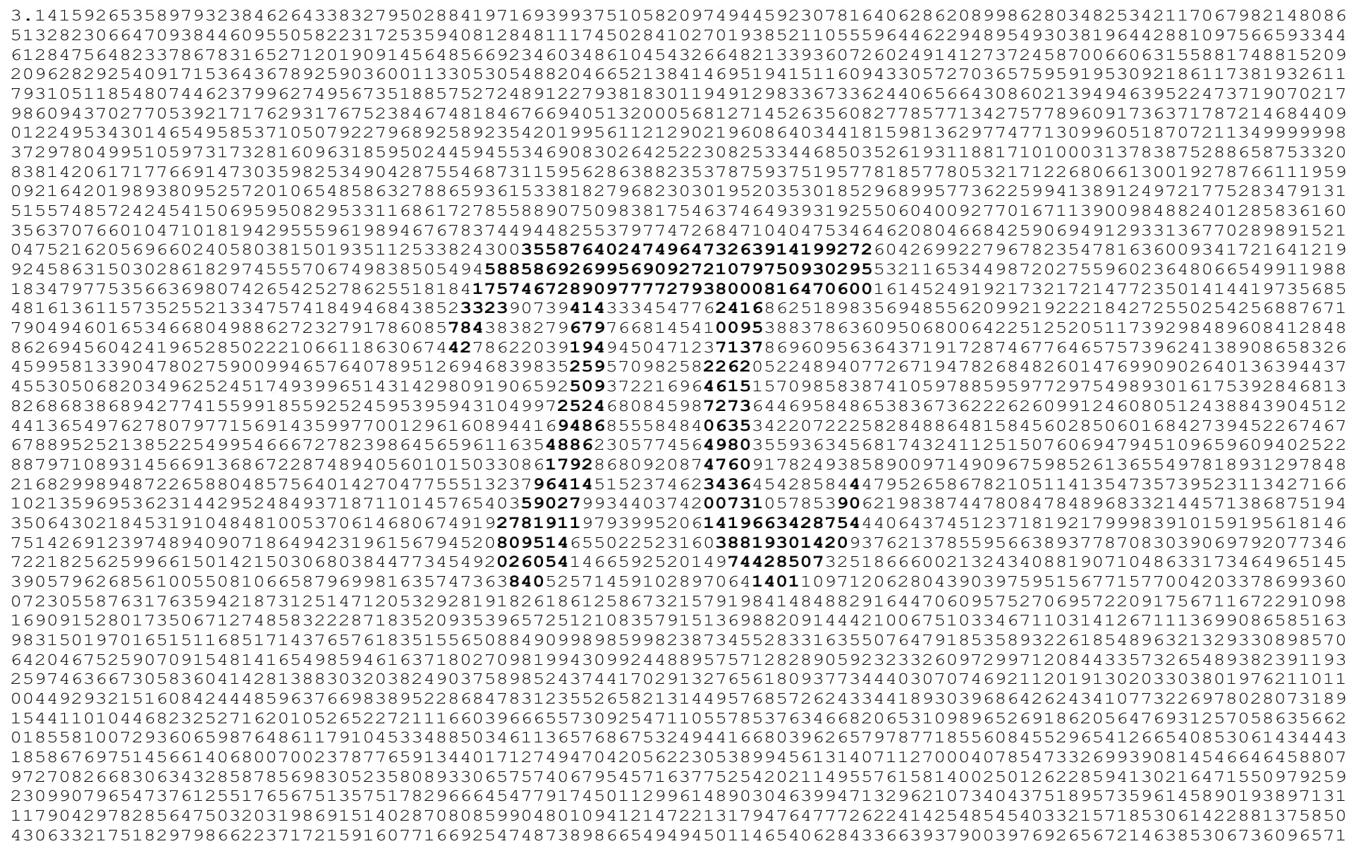 typography, hd, 1080P, numbers, science, monochrome, art, mathematics, x, pi, grayscale, HD Wallpaper
