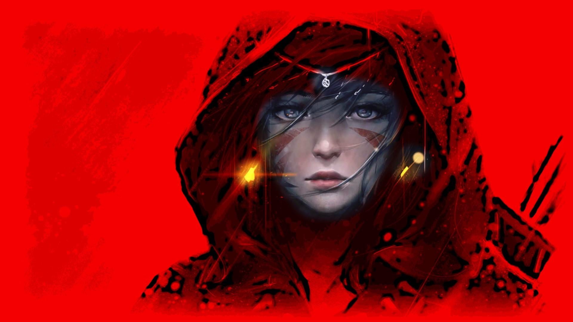 graphic design, headshot, woman, fictional character, graphics, witch, portrait, body part, beautiful woman, make-up, warrior, illustration, women, evil, HD Wallpaper