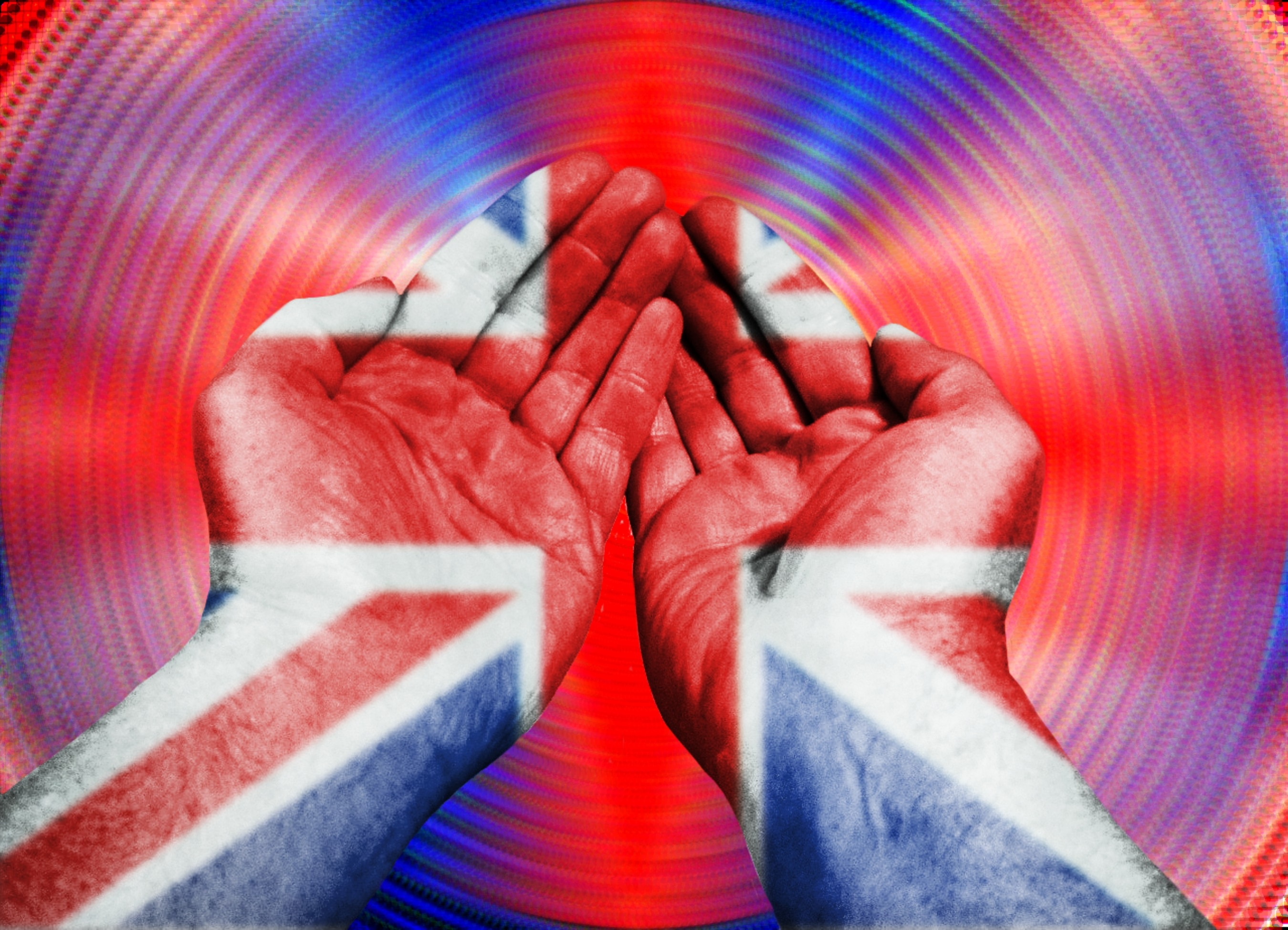 palm, adult, white, hands, personal perspective, close-up, thumbs, people, union jack, lifestyles, flag, human hand, men, unrecognizable person, colors, HD Wallpaper
