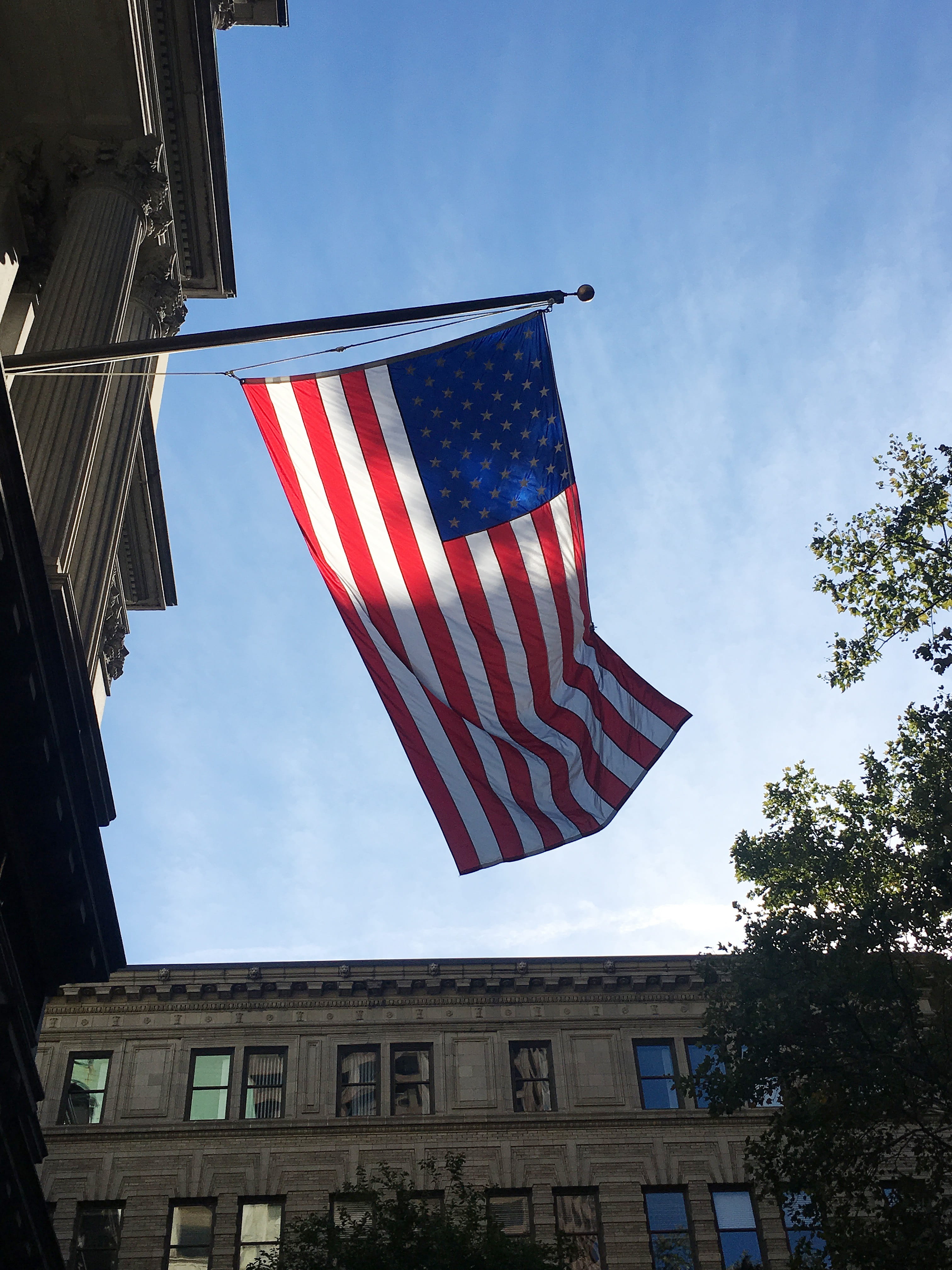 united states, building, Massachusetts, emotion, architecture, himmel, boston, Boston, cloud - sky, city, flag, no people, massachusetts, Union Jack, Flag, Phone HD Wallpaper