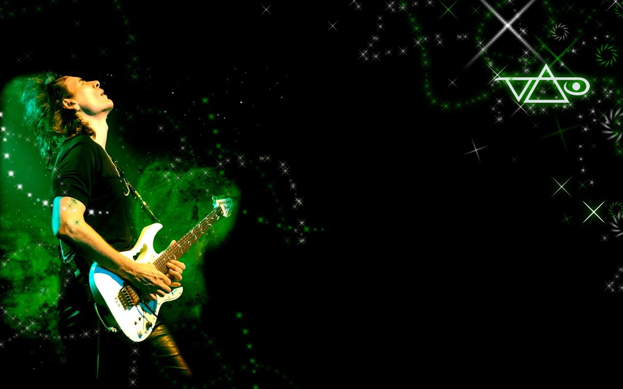 720P, white, guitar, electric, Steve Vai, Music, HD Wallpaper
