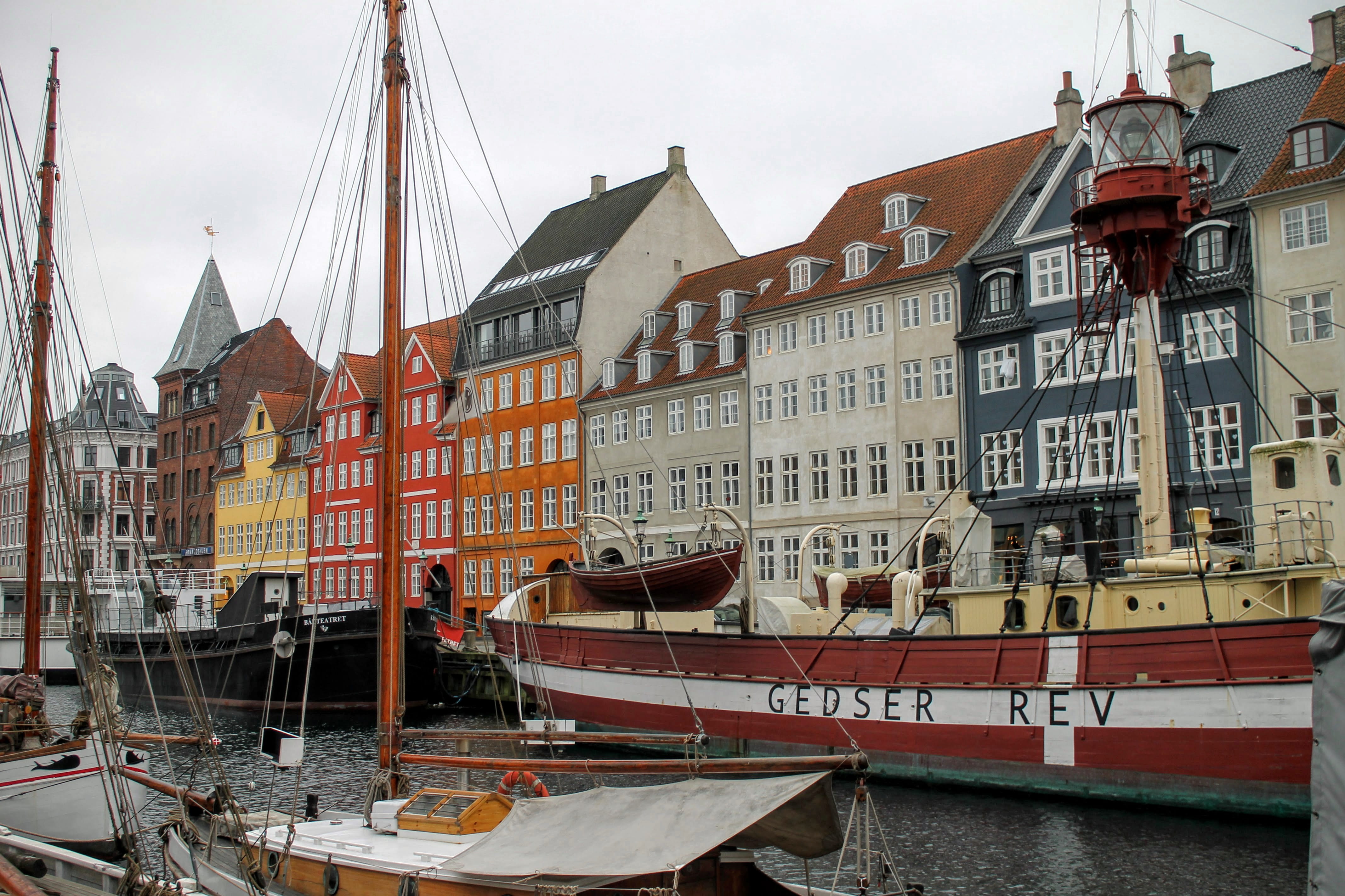 person, mode of transportation, waterfront, nature, water, day, nautical vessel, europe, gedser rev, building exterior, eurotrip, transportation, canal, HD Wallpaper