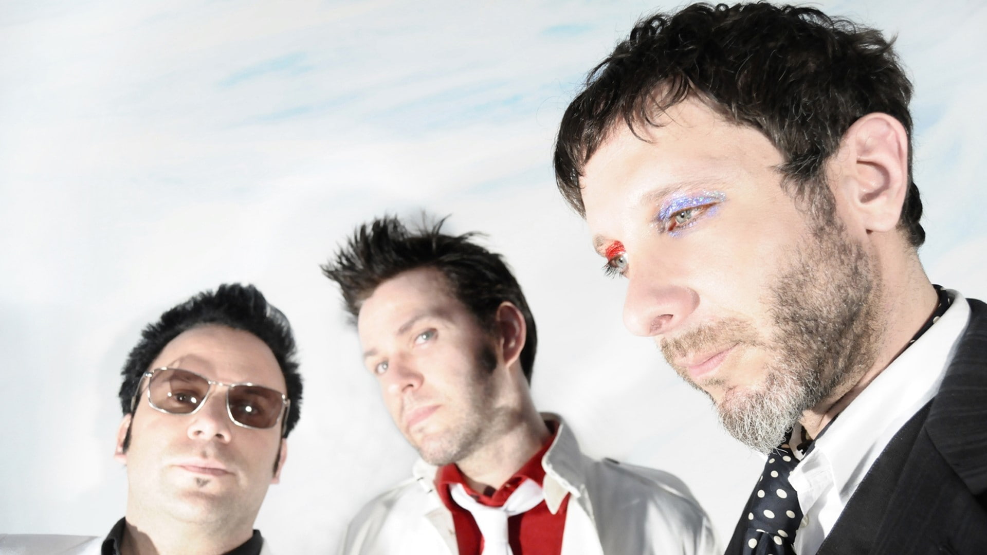 Mercury rev, clothing, businessman, coworker, Glasses, people, looking at camera, Members, males, fashion, business, mid adult, business person, menswear, HD Wallpaper