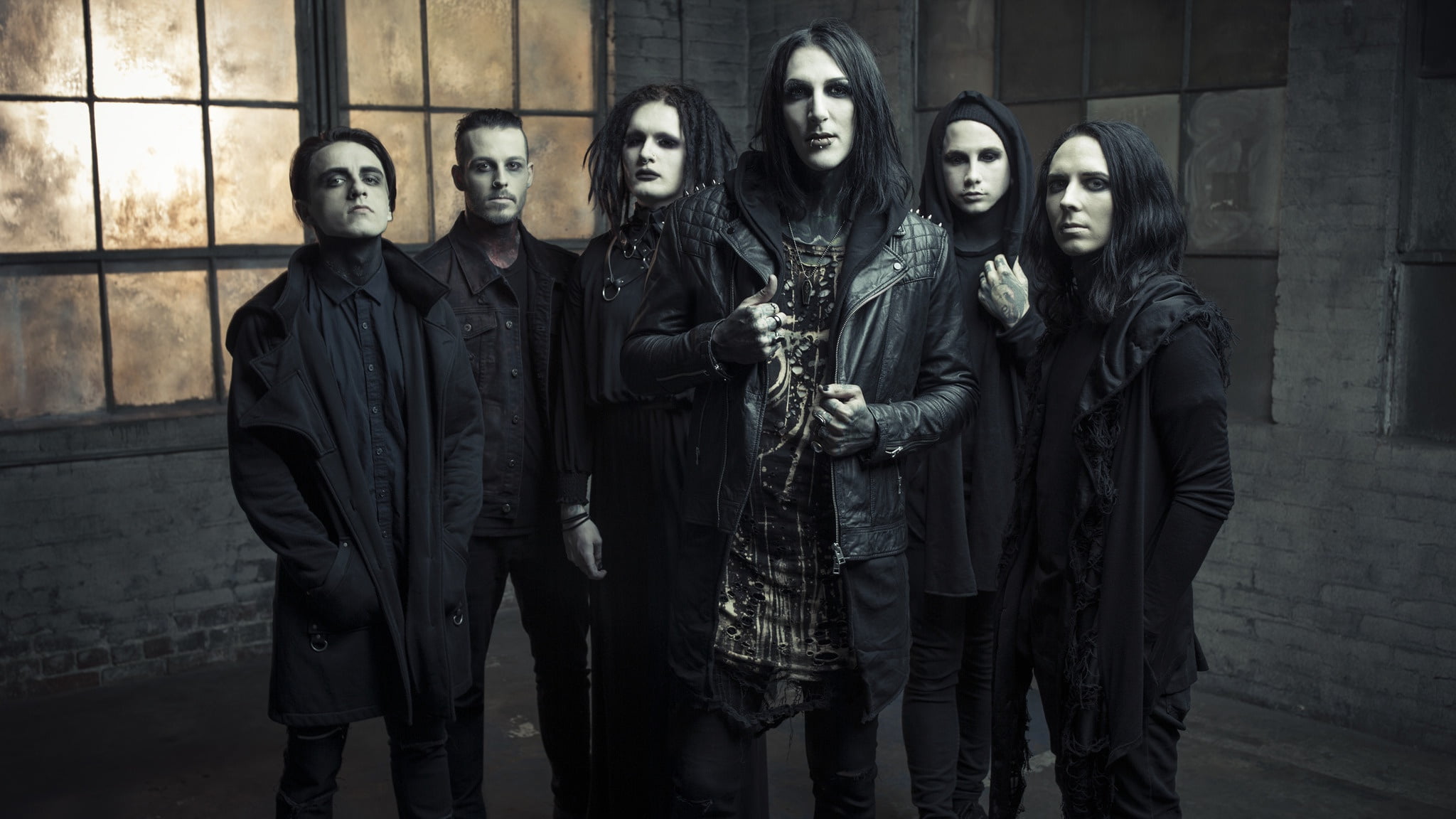 rock band, 1080P, Motionless In White, post-hardcore, metalcore, HD Wallpaper