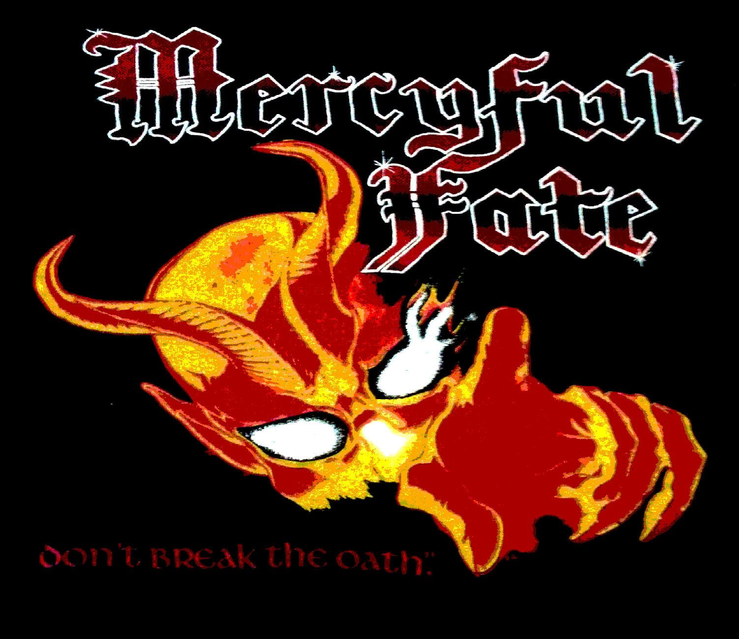 fate, 720P, poster, demon, mercyful, metal, dark, diamond, heavy, king, HD Wallpaper