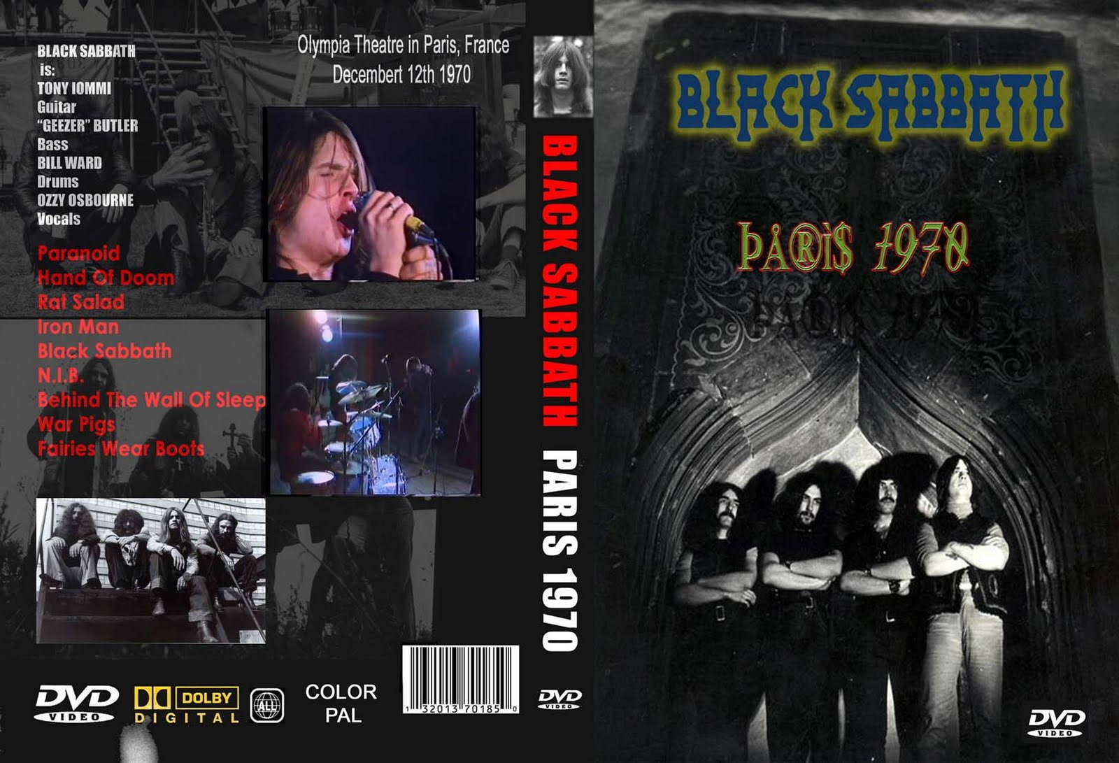 720P, cover, black, heavy, sabbath, metal, doom, HD Wallpaper