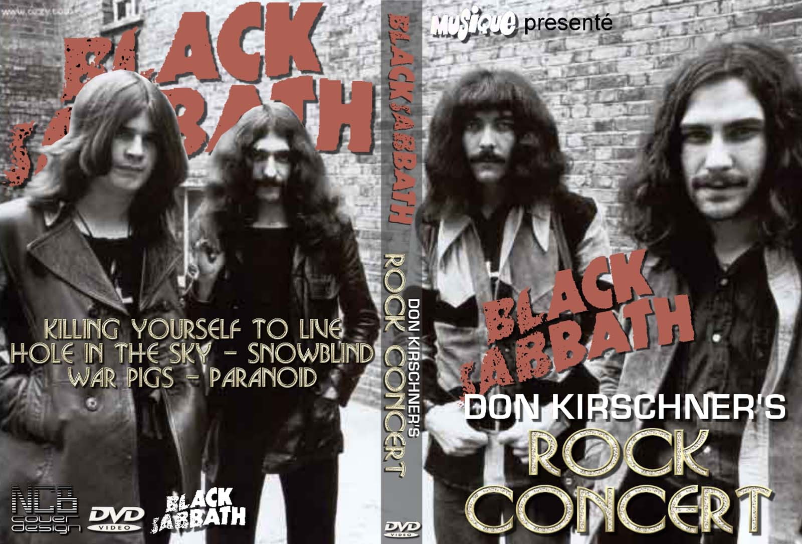 black, cover, doom, metal, sabbath, heavy, 720P, HD Wallpaper