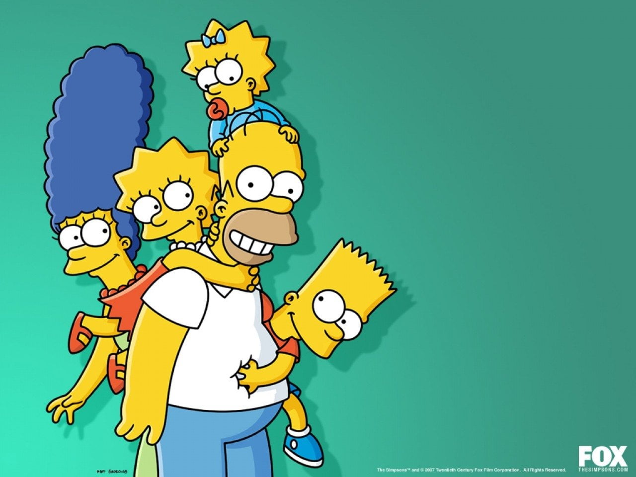 males, Bart Simpson, women, parent, emotion, The Simpsons, 720P, smiling, happiness, son, boys, men, Maggie Simpson, childhood, child, people, communication, HD Wallpaper