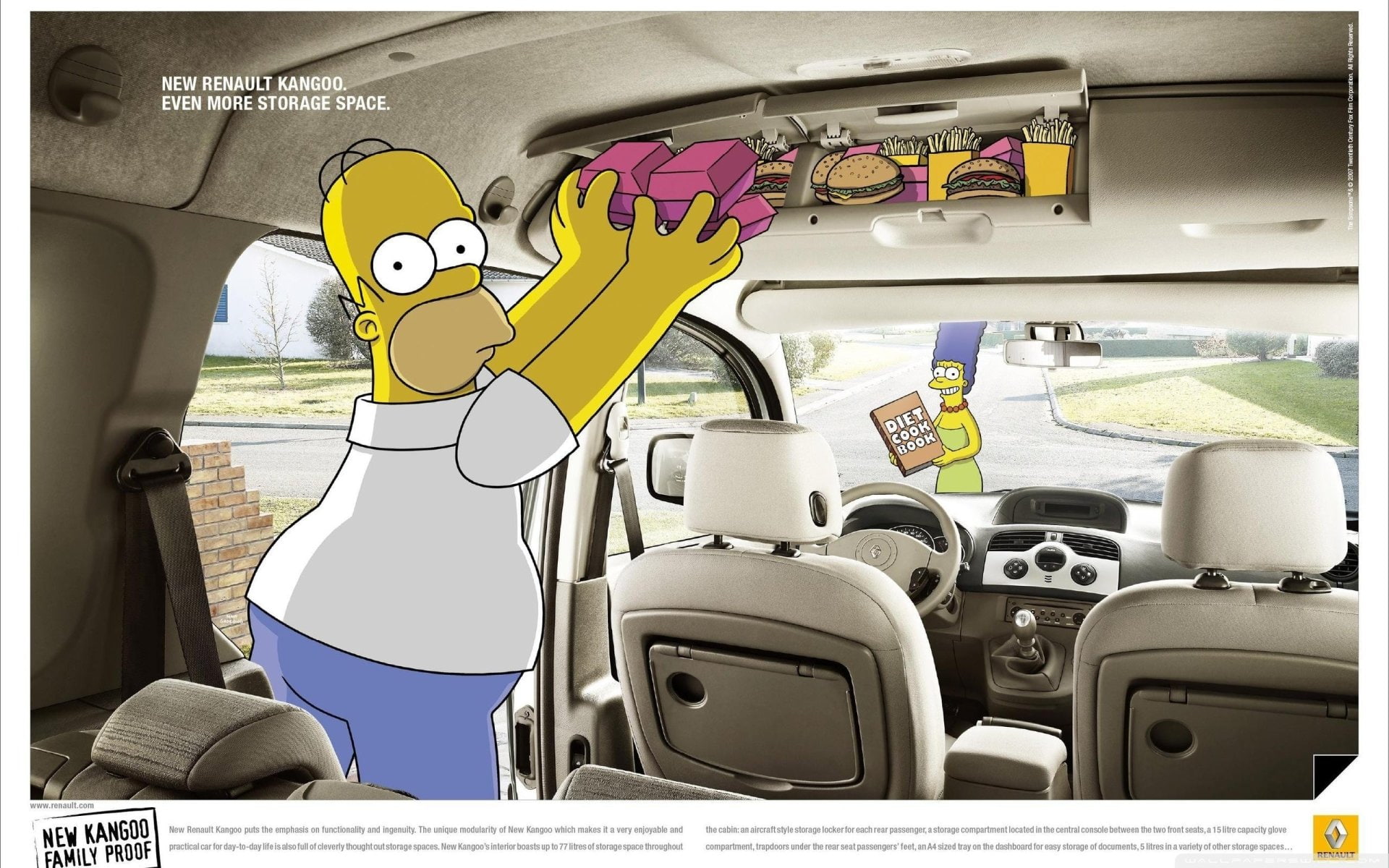 Marge Simpson, Homer Simpson, 1080P, The Simpsons, HD Wallpaper