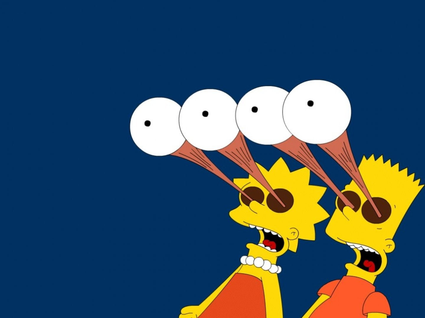 The Simpsons, 720P, Lisa Simpson, Bart Simpson, HD Wallpaper