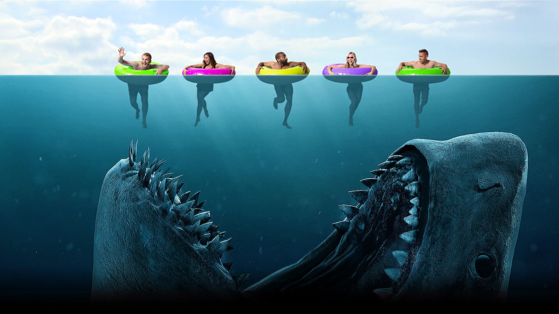 full length, marine, leisure activity, adventure, standing, 2018, teenager, 1080P, The, group of people, women, Movie, adult, underwater, cloud - sky, HD Wallpaper