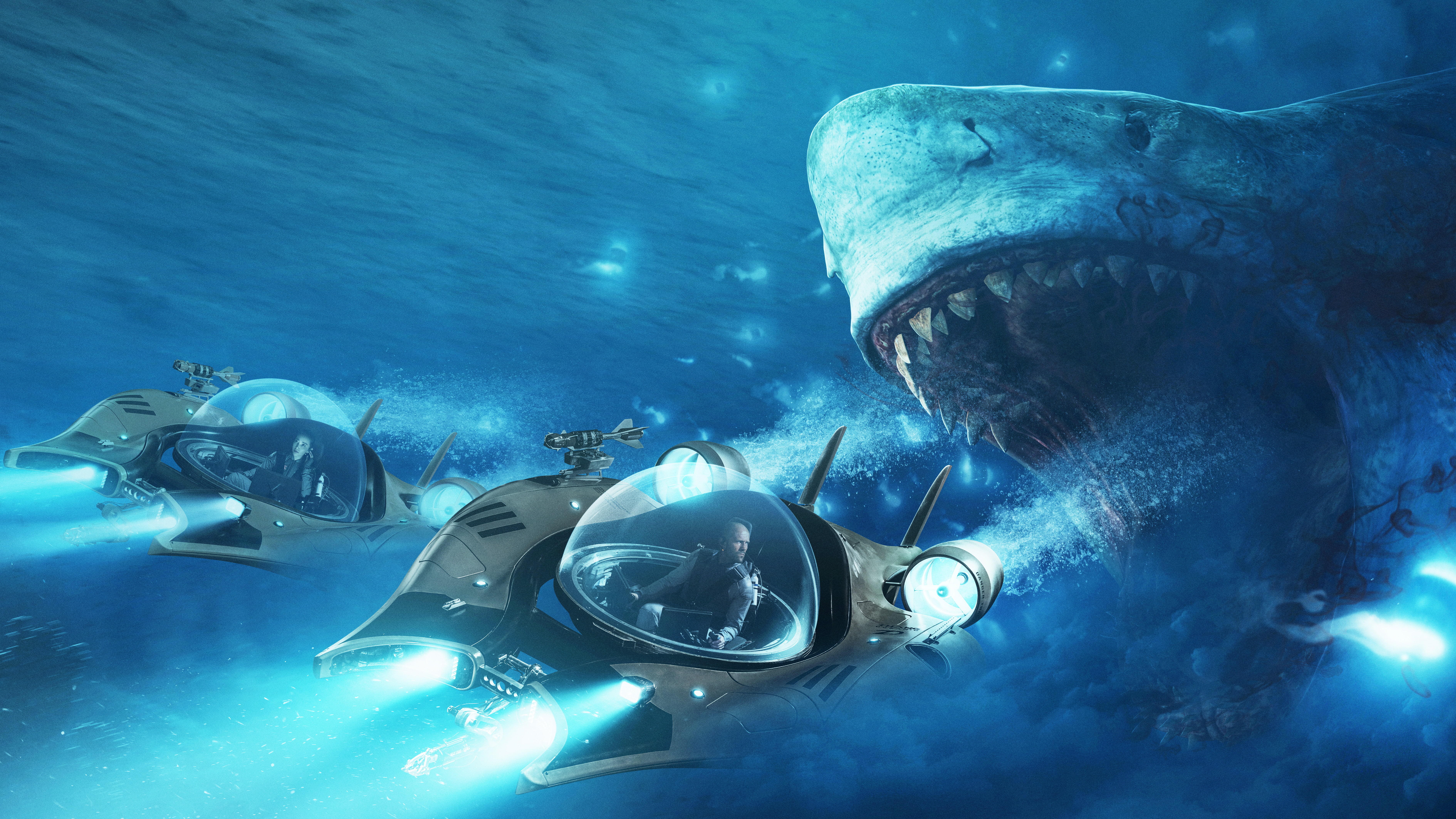 4k, 5K, 8k, hd, poster, movies, the meg, 2018 movies, 5k, HD Wallpaper