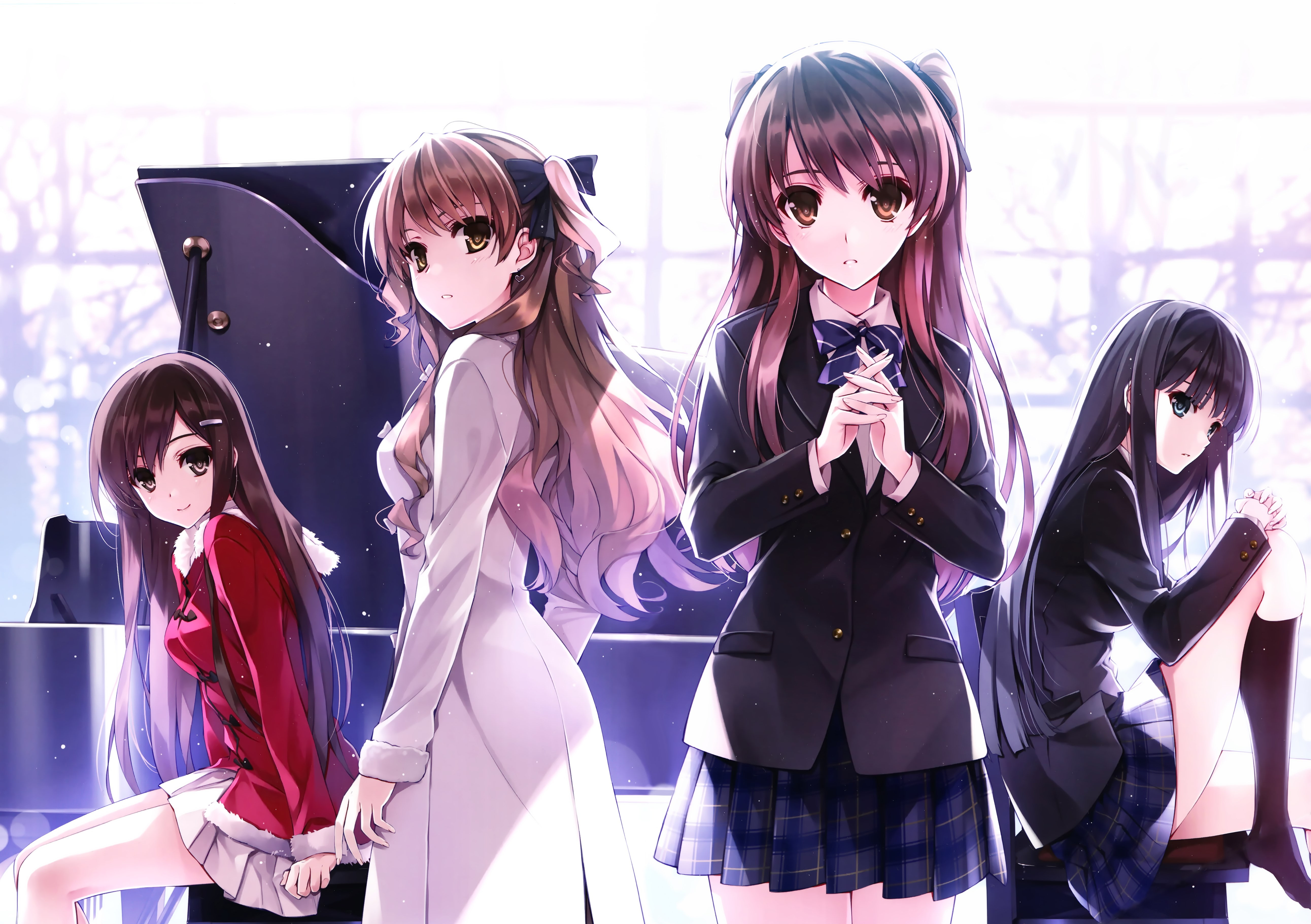 5K, white album 2, HD Wallpaper
