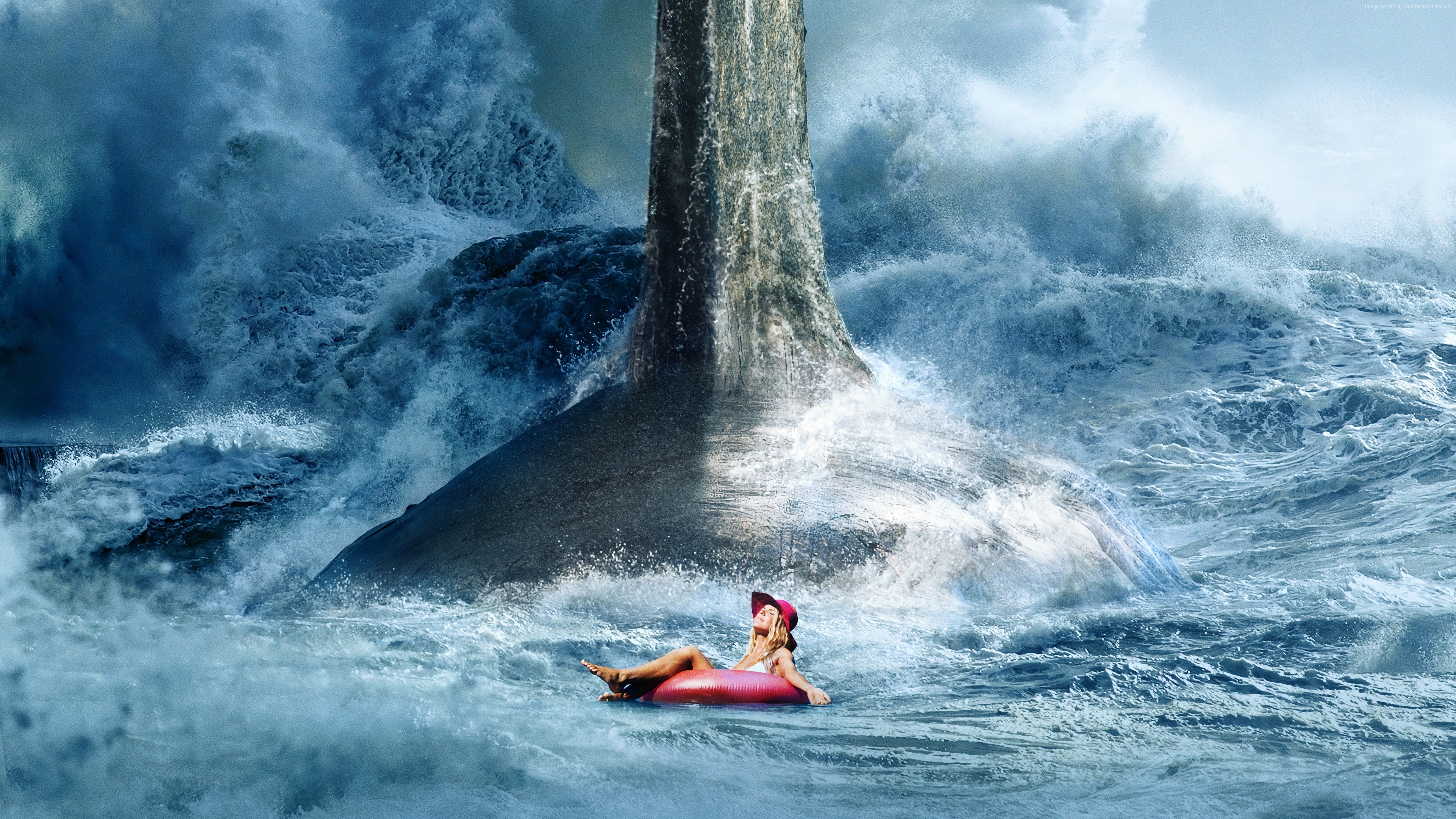 poster, 4K, The Meg, 4K, HD Wallpaper