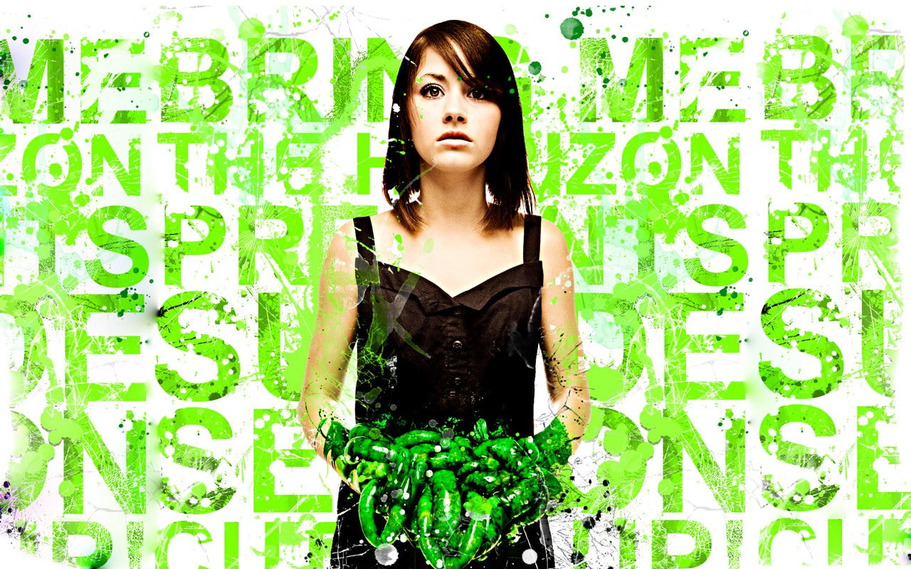adult, women, cover art, front view, Bring Me the Horizon, beauty, young adult, standing, young women, 720P, lifestyles, post hardcore, three quarter length, HD Wallpaper