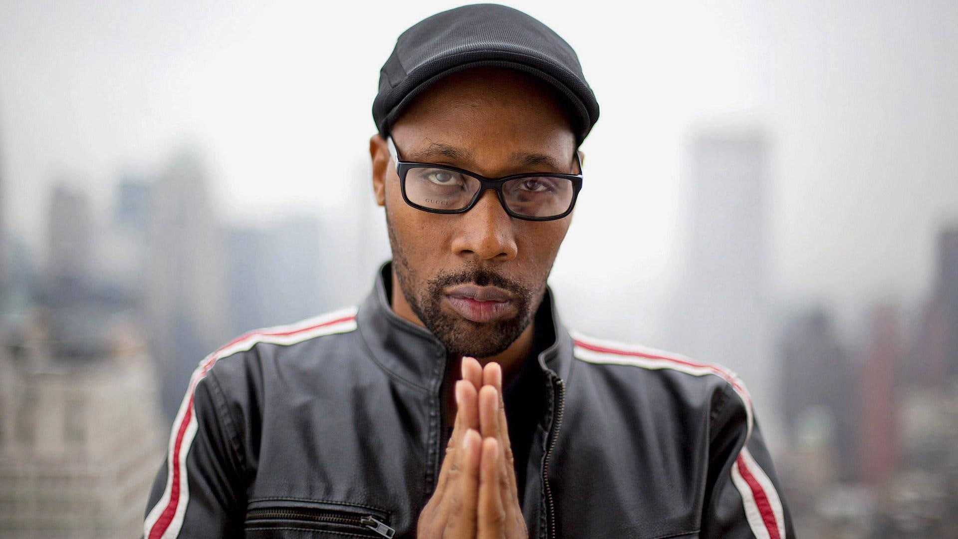 rza, 1080P, frame, zip, s, men, jacket, 1920x1080, white, black, red, flat, eyeglasses, cap, HD Wallpaper