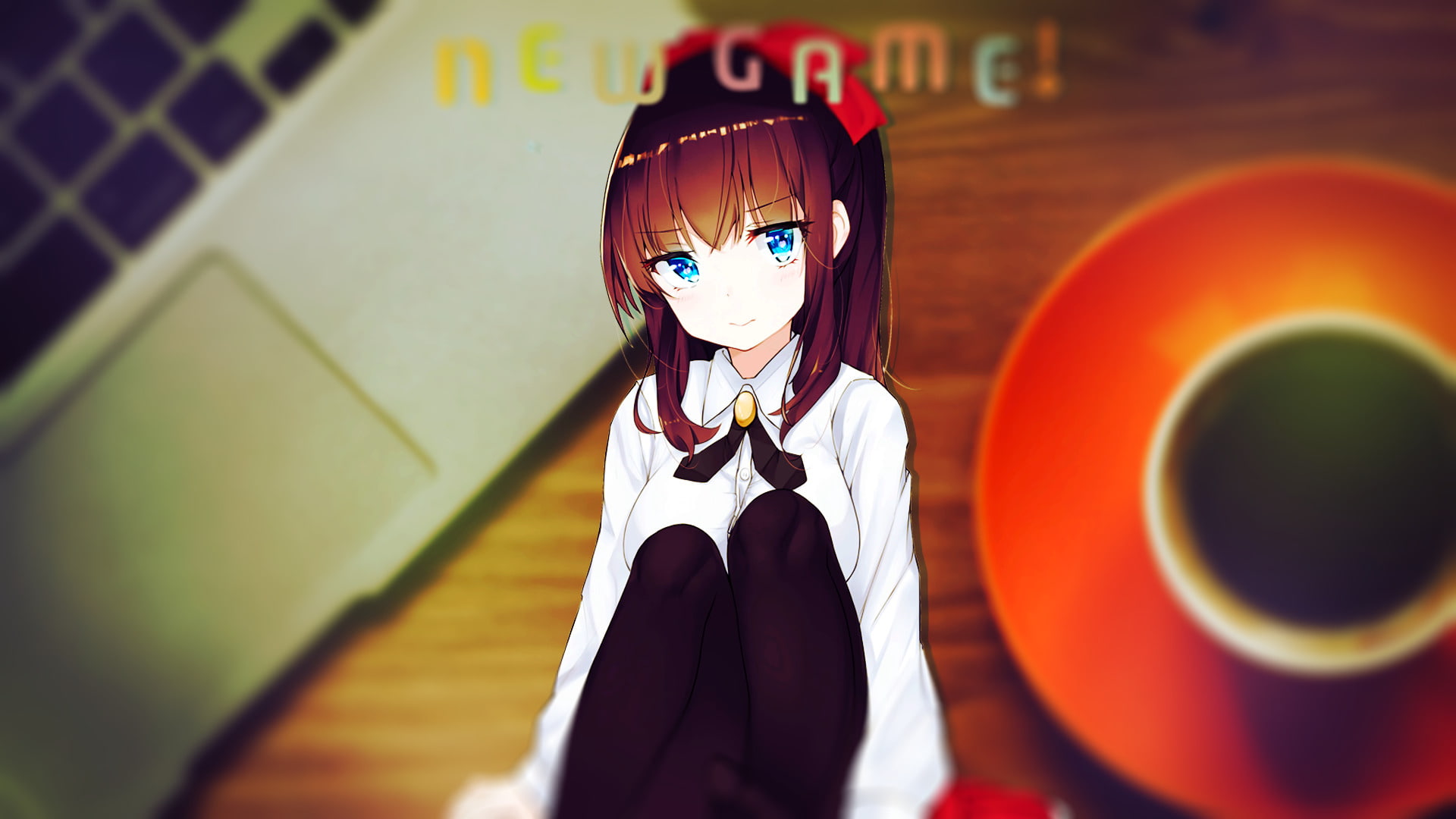 Hifumi Takimoto, 1080P, New Game!, Anime, HD Wallpaper