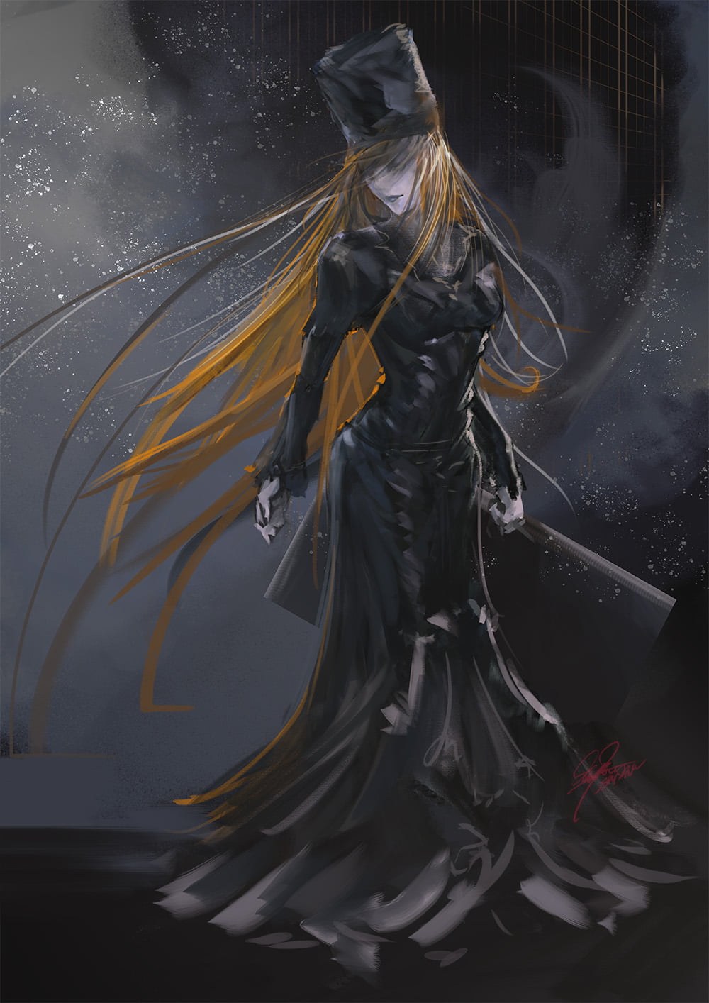Galaxy Express 999, anime, Maetel, anime girls, 720P, Phone HD Wallpaper