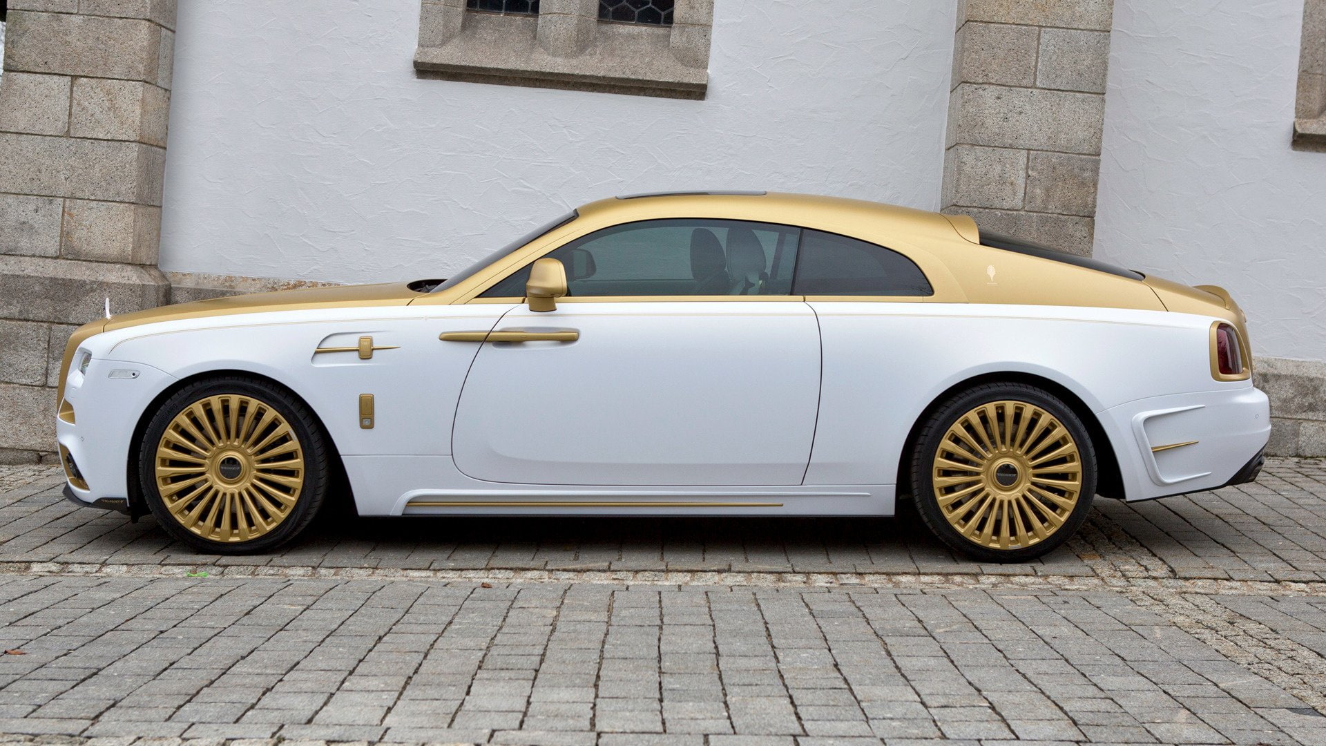 Luxury Car, Rolls-Royce Wraith Palm Edition 999 by Mansory, White Car, Grand Tourer, 1080P, Tuning, Car, Rolls Royce, HD Wallpaper