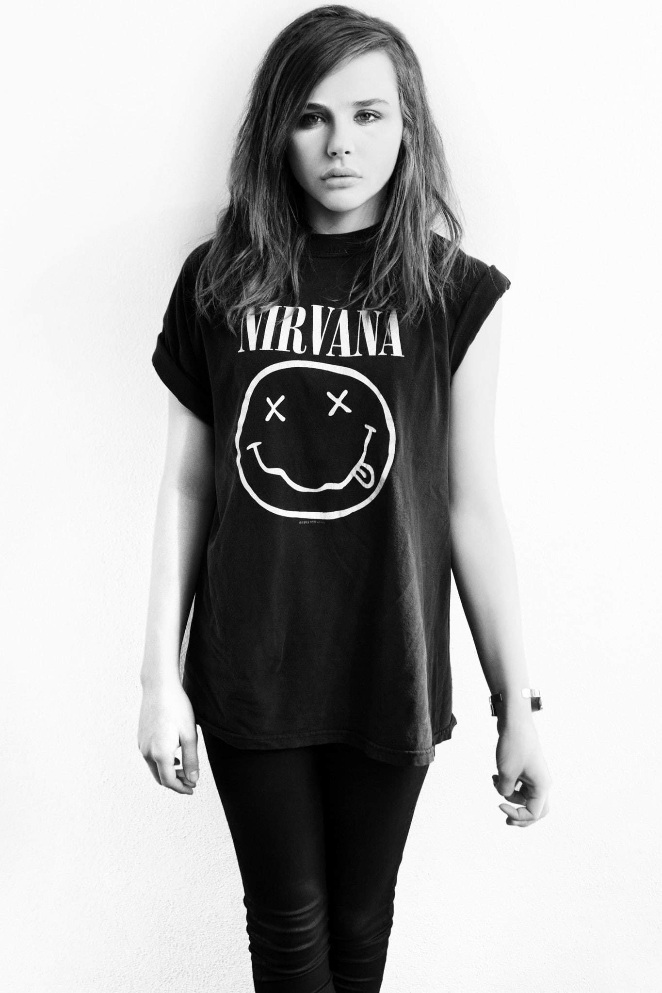 Chloë Grace Moretz, 1080P, Nirvana, Phone HD Wallpaper