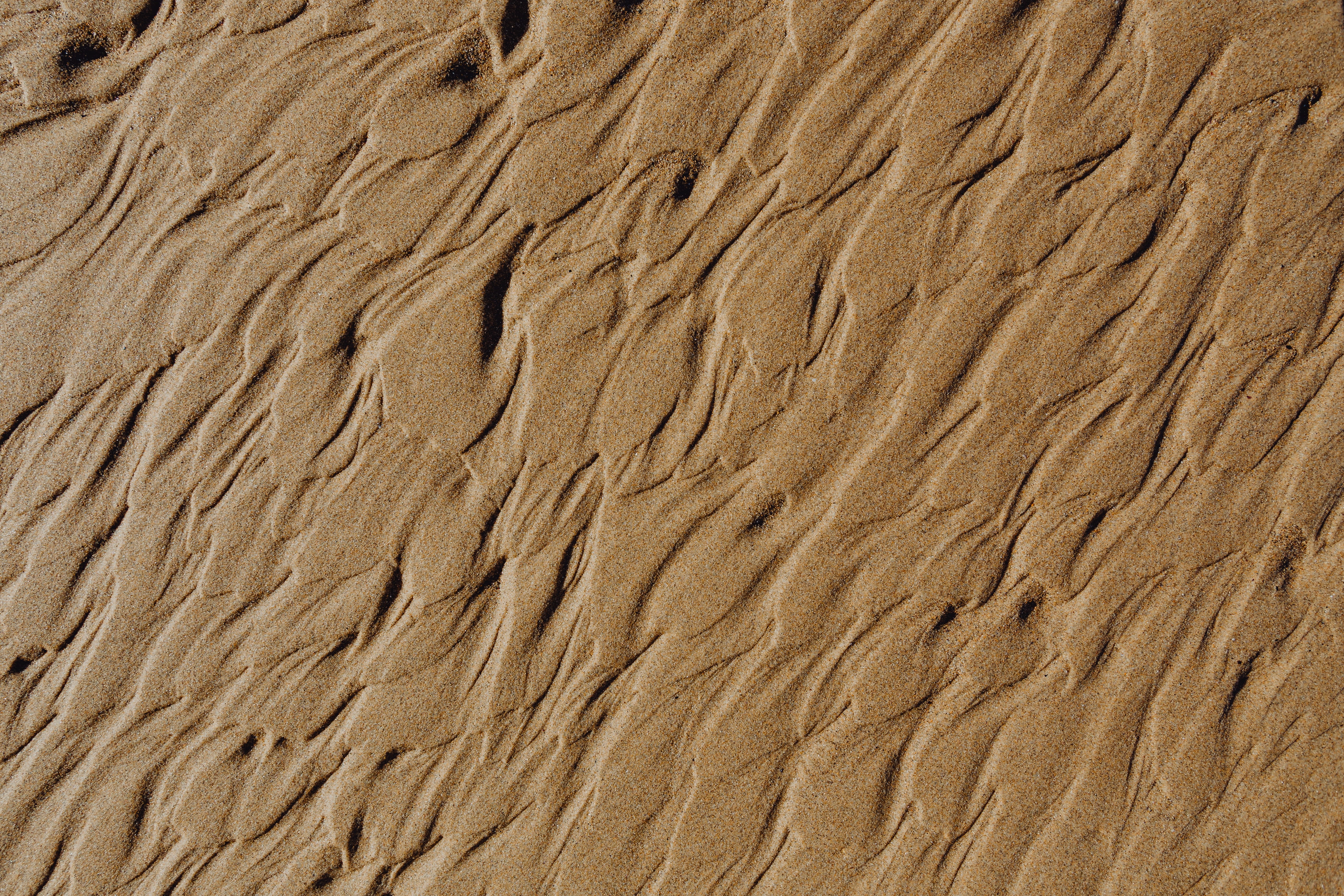 4K, beach, backgrounds, arid climate, nature, scenics - nature, beauty in nature, desert, textured, high angle view, landscape, no people, sand, climate, HD Wallpaper