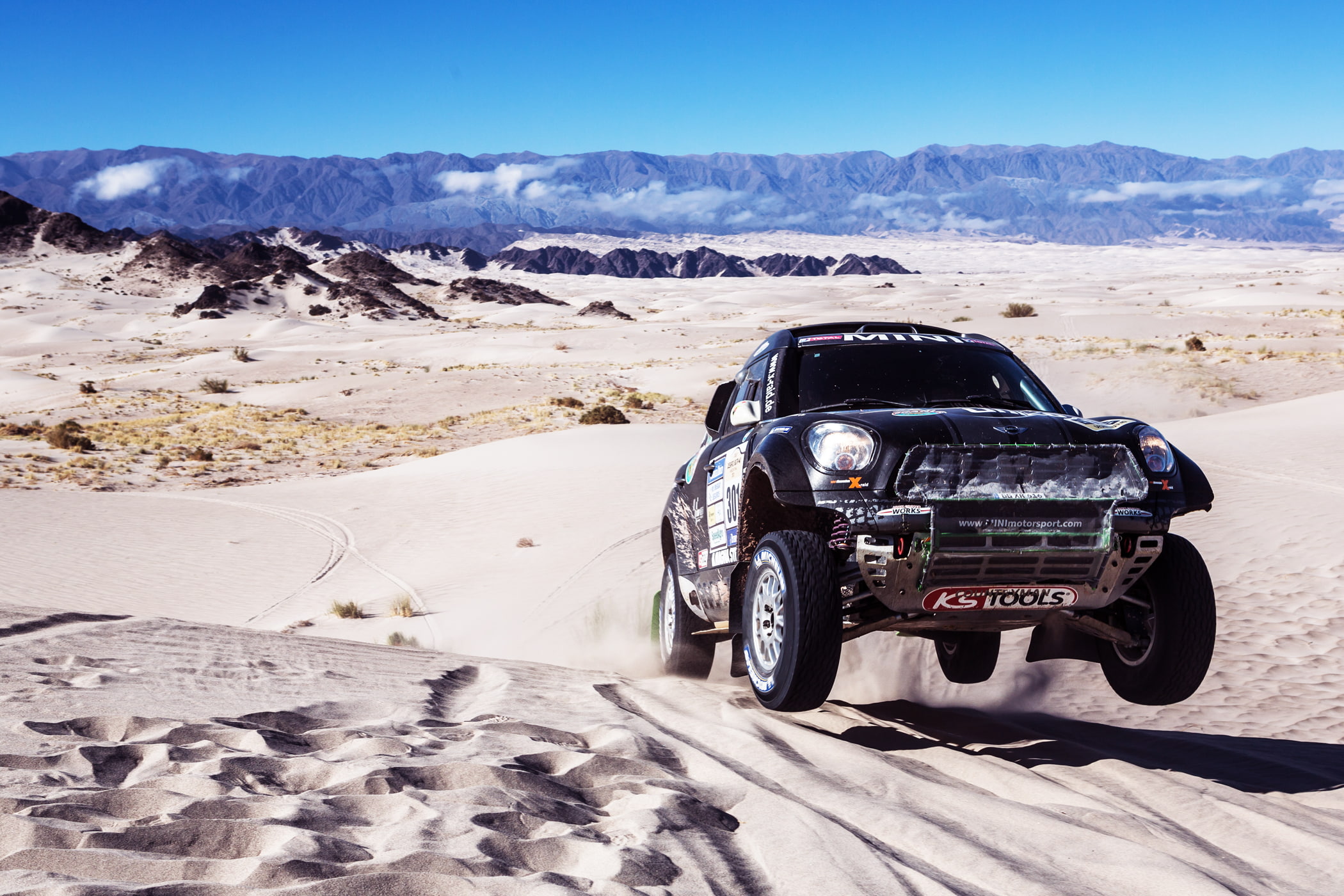 Machine, Sand, Mini, 301, 1080P, 2014, Mountains, Sport, Dune, X-raid, Speed, In The Air, Dakar, Mini Copper, Race, Black, HD Wallpaper