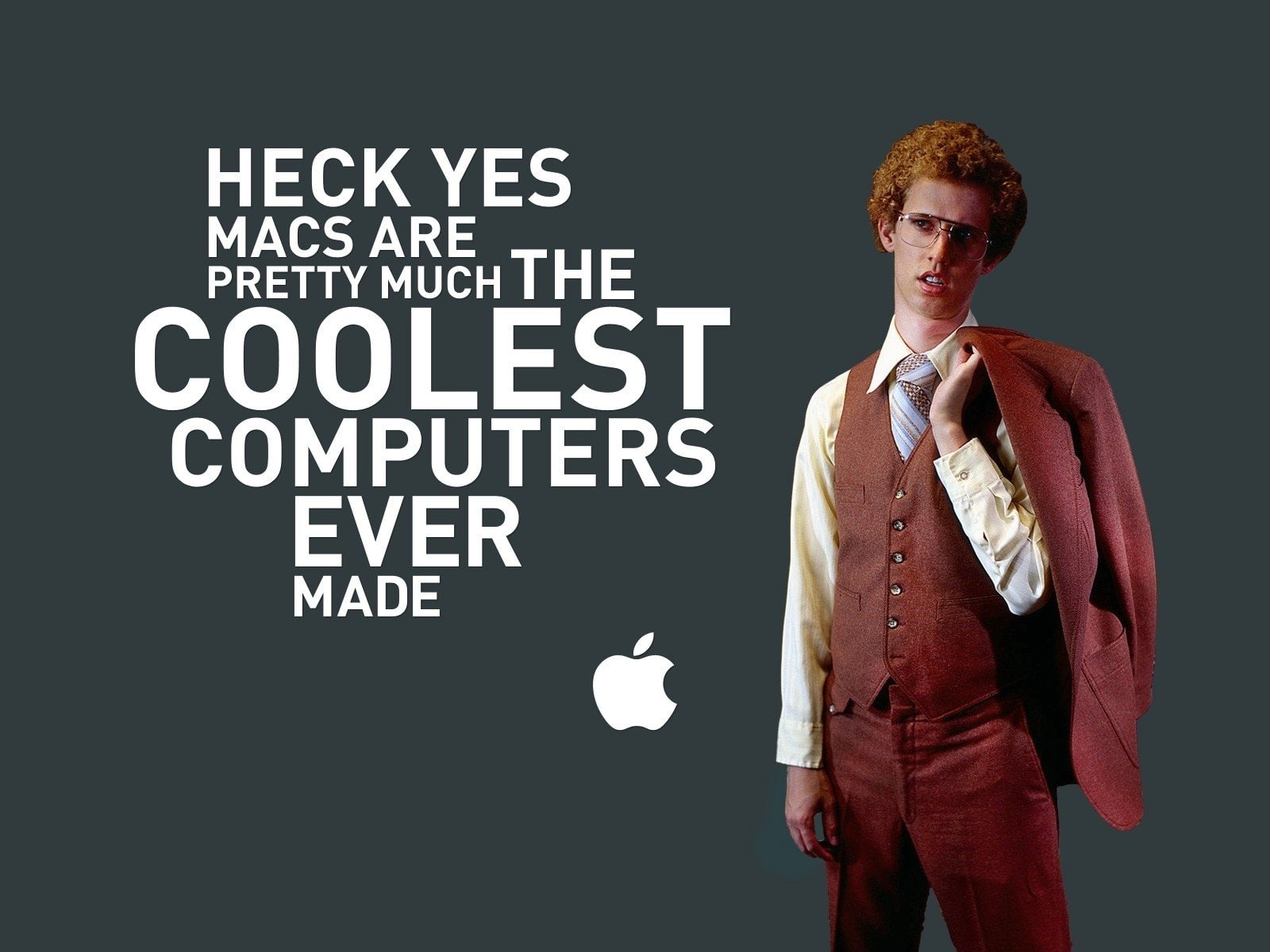 apple, computer, fantasy, mac, Dynamite, funny, 720P, Comedy, Napoleon, HD Wallpaper