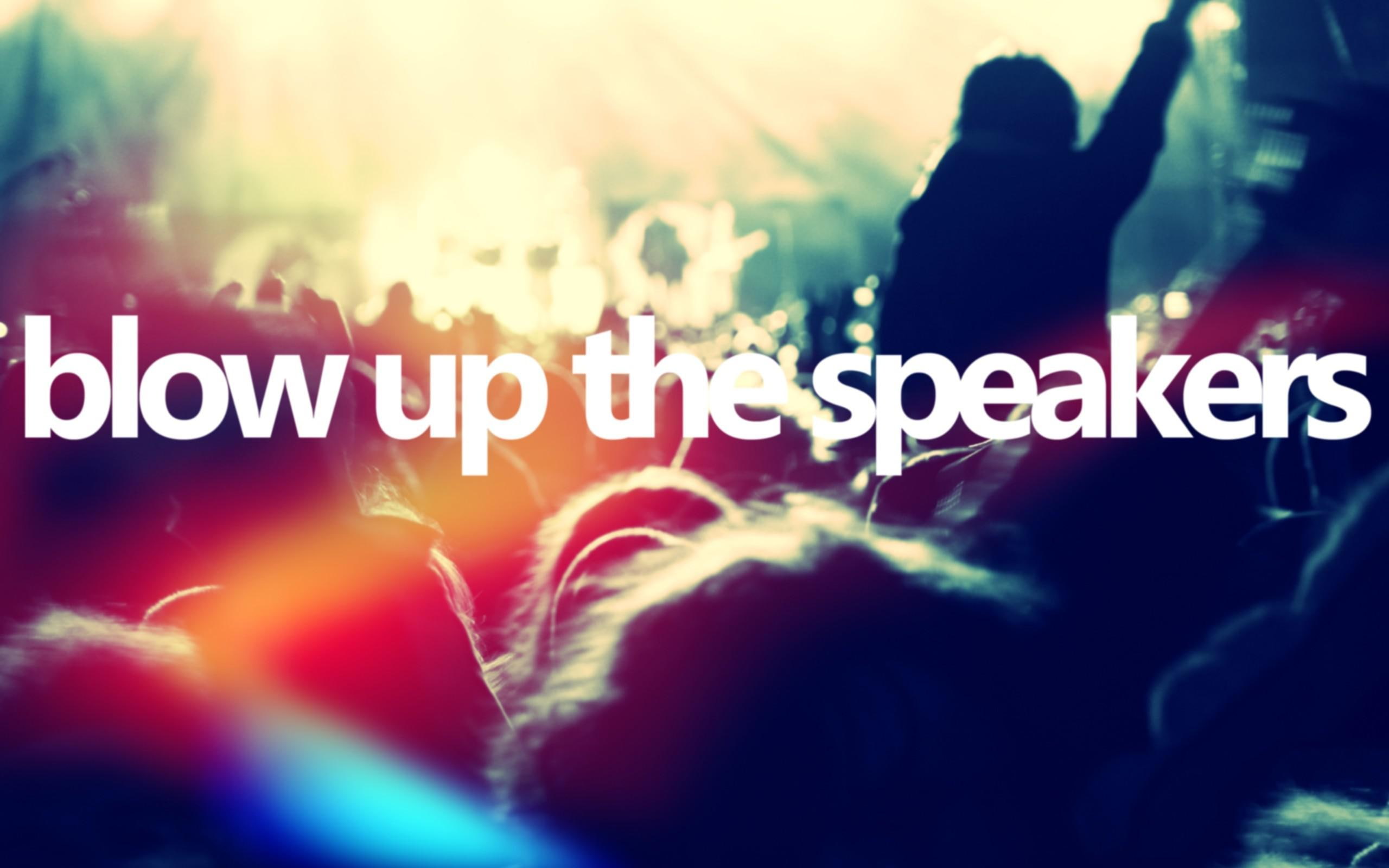 blow, 2560x1600, speakers, speaker, typography, 2K, HD Wallpaper