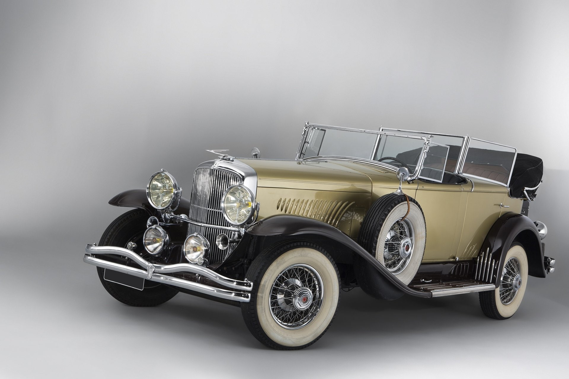 Duesenberg, 1929 Duesenberg Model J Torpedo Scaphandrier, Luxury Car, Vintage Car, Duesenberg Model J Torpedo Scaphandrier, 1080P, HD Wallpaper