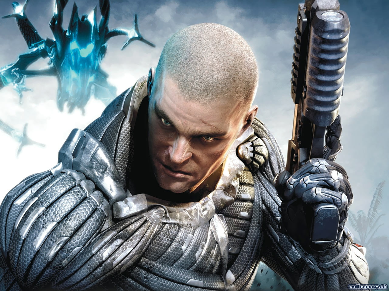 720P, warhead, video, hd, games, Crysis, art, HD Wallpaper