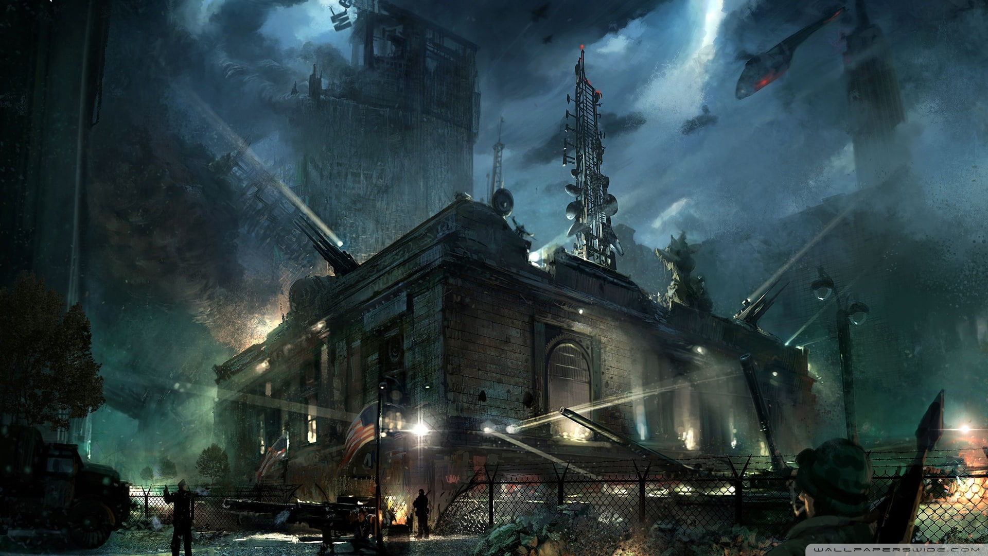HD, Adventure, Crysis, video, games, video game, Wide, warhead, art, 1080P, HD Wallpaper
