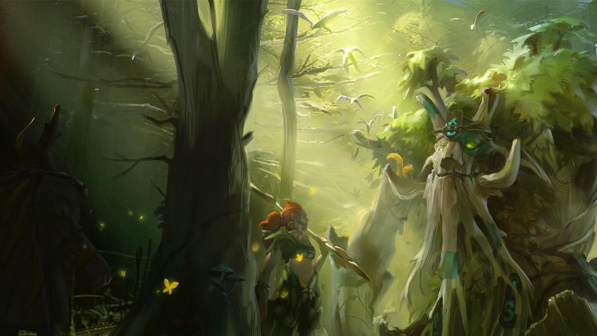 1080P, Dota, Treant Protector  (DotA 2), DotA 2, HD Wallpaper