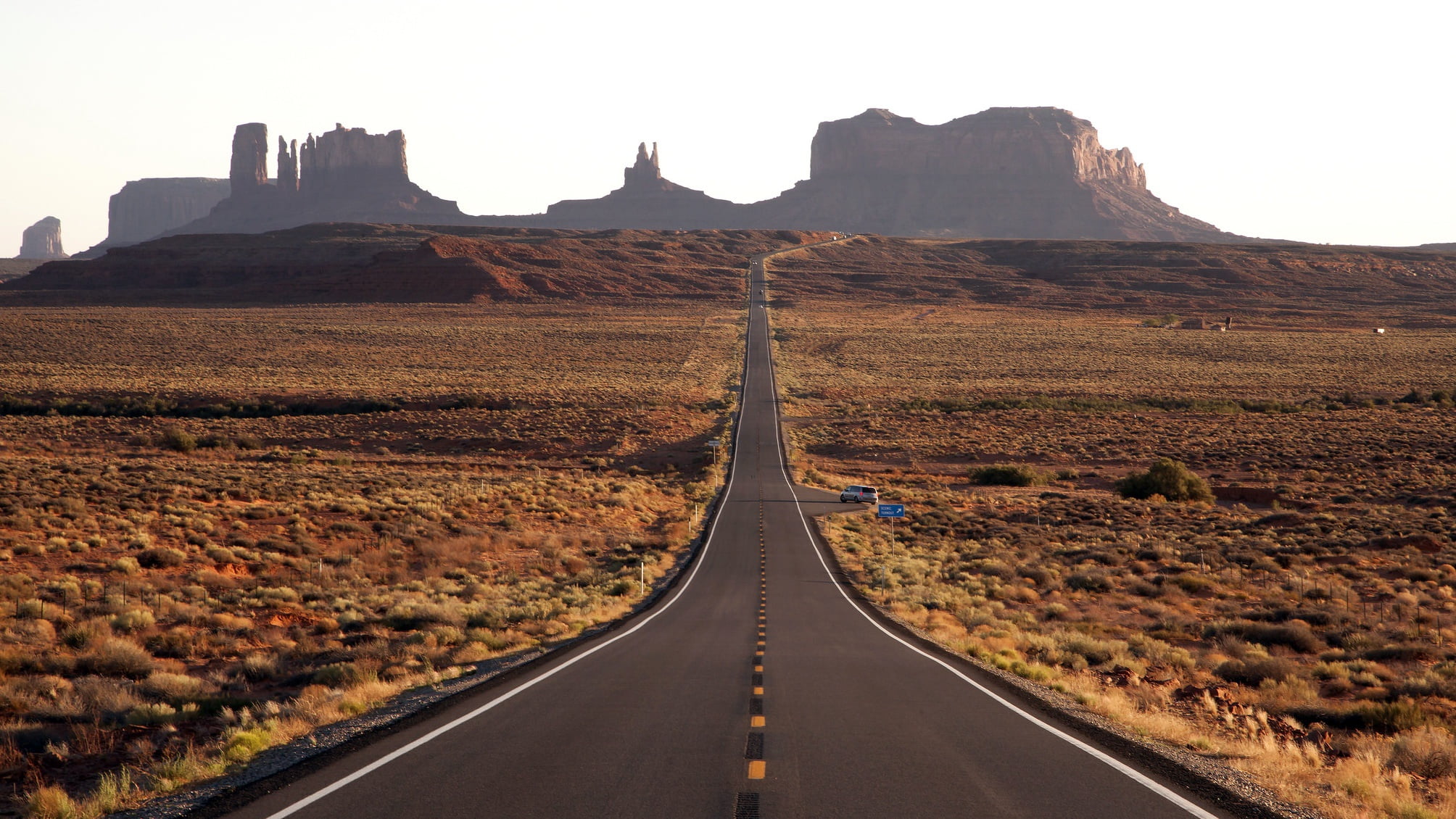 mountain, mountain range, diminishing perspective, transportation, Oljato-Monument Valley, beauty in nature, non-urban scene, nature, the way forward, environment, HD Wallpaper
