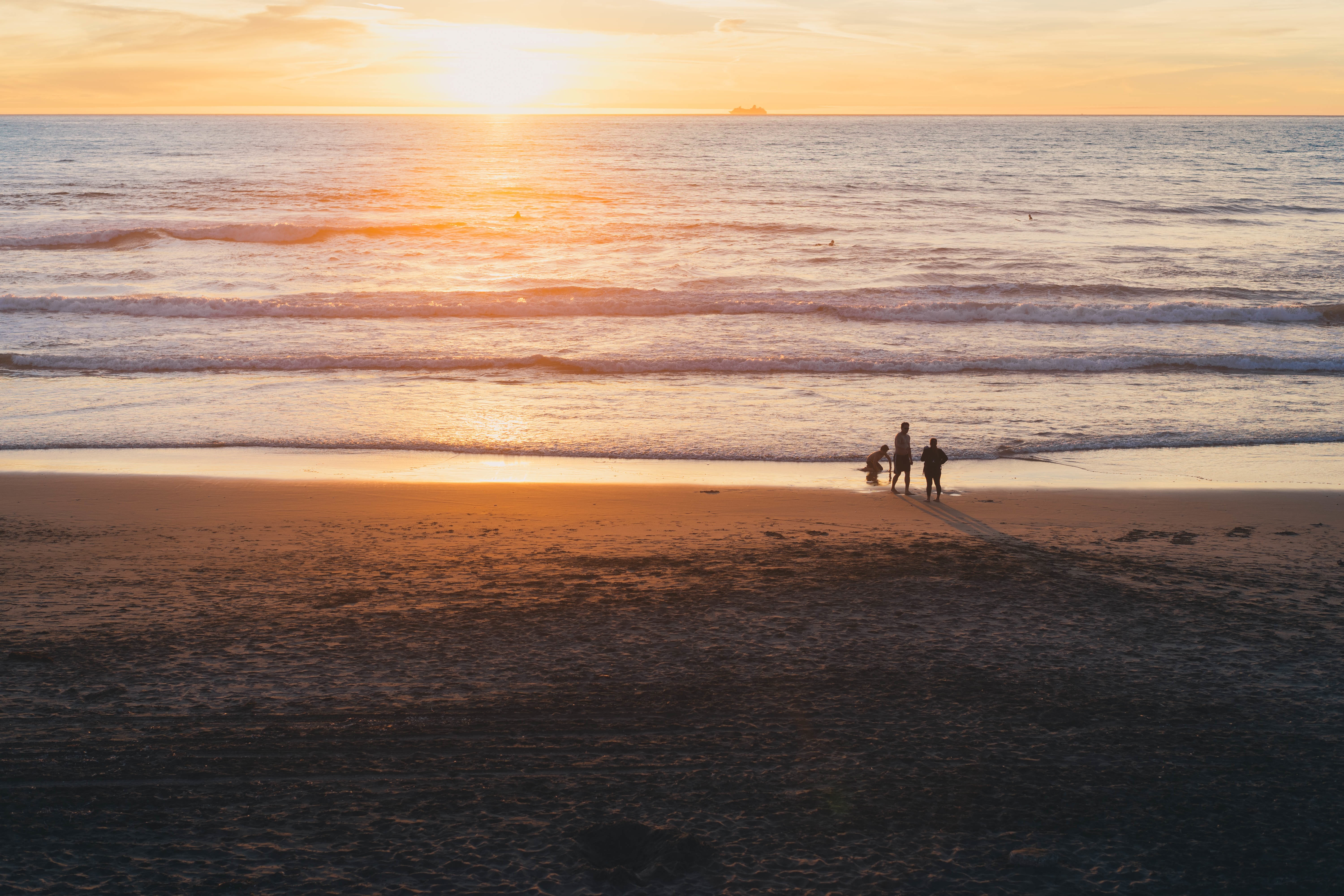 coast, person, nature, sky, sand, bonding, two, kids, seashore, lifestyles, scenics, playing, outdoors, standing, people, beach, scenics - nature, cloud, HD Wallpaper
