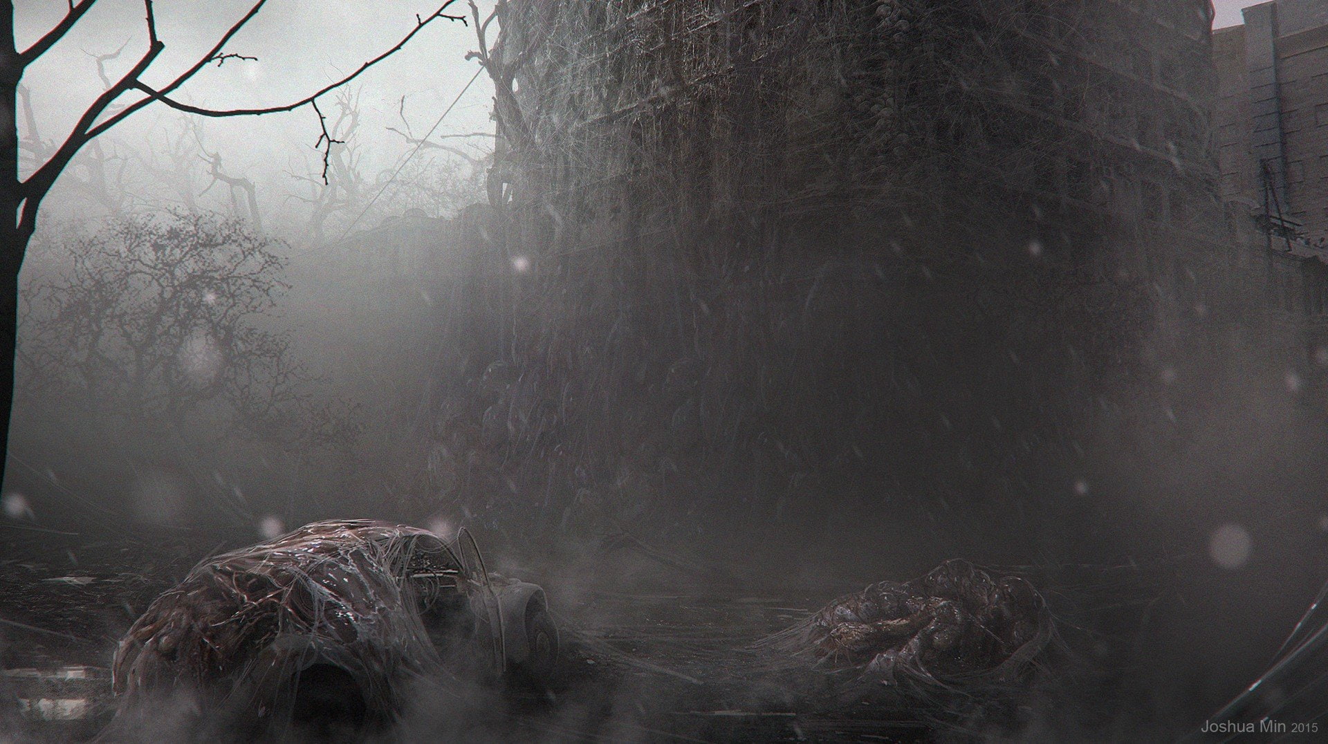 Stranger Things, 1080P, The Upside Down, Joshua Min, HD Wallpaper