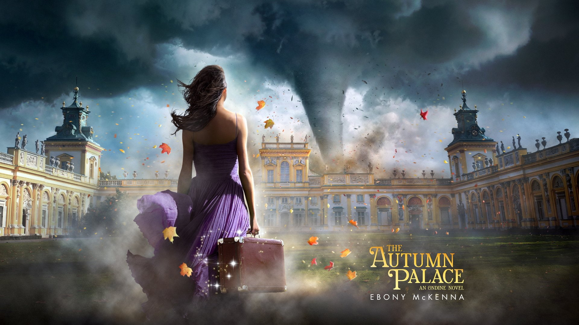 Book Cover, 1080P, Romantic, Paranormal, Witch, Magical, Fantasy, The Autumn Palace, HD Wallpaper