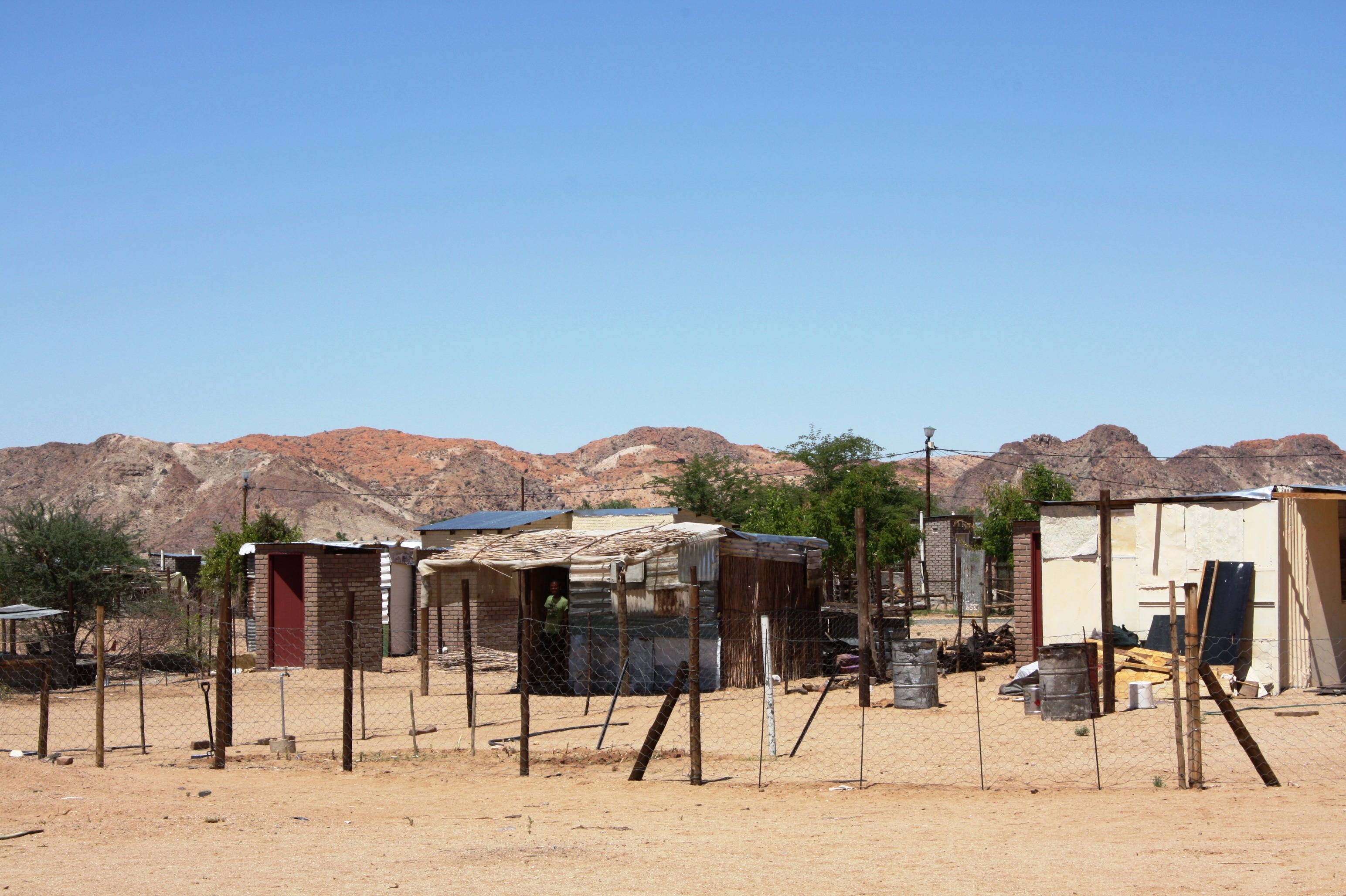 no people, mountain range, nature, south africa, hut, building exterior, 2K, land, sky, environment, building, architecture, built structure, clear sky, HD Wallpaper