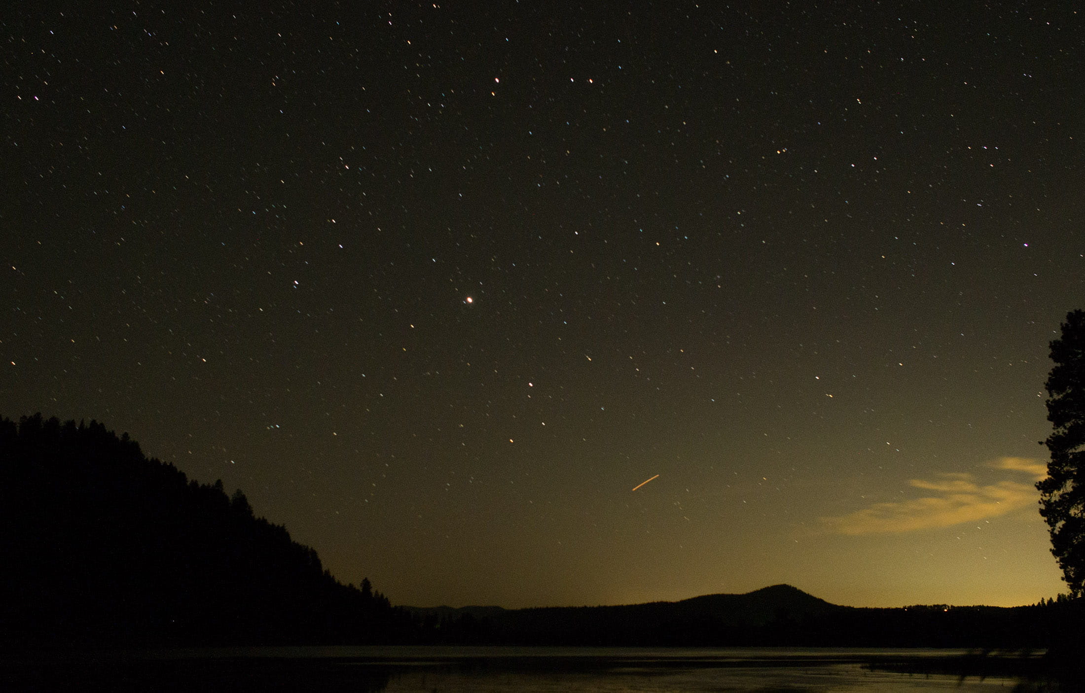 idyllic, space, star, scenics - nature, tranquil scene, tranquility, explore, 1080P, pnw, night, beauty in nature, star field, outdoors, landscape, galaxy, HD Wallpaper