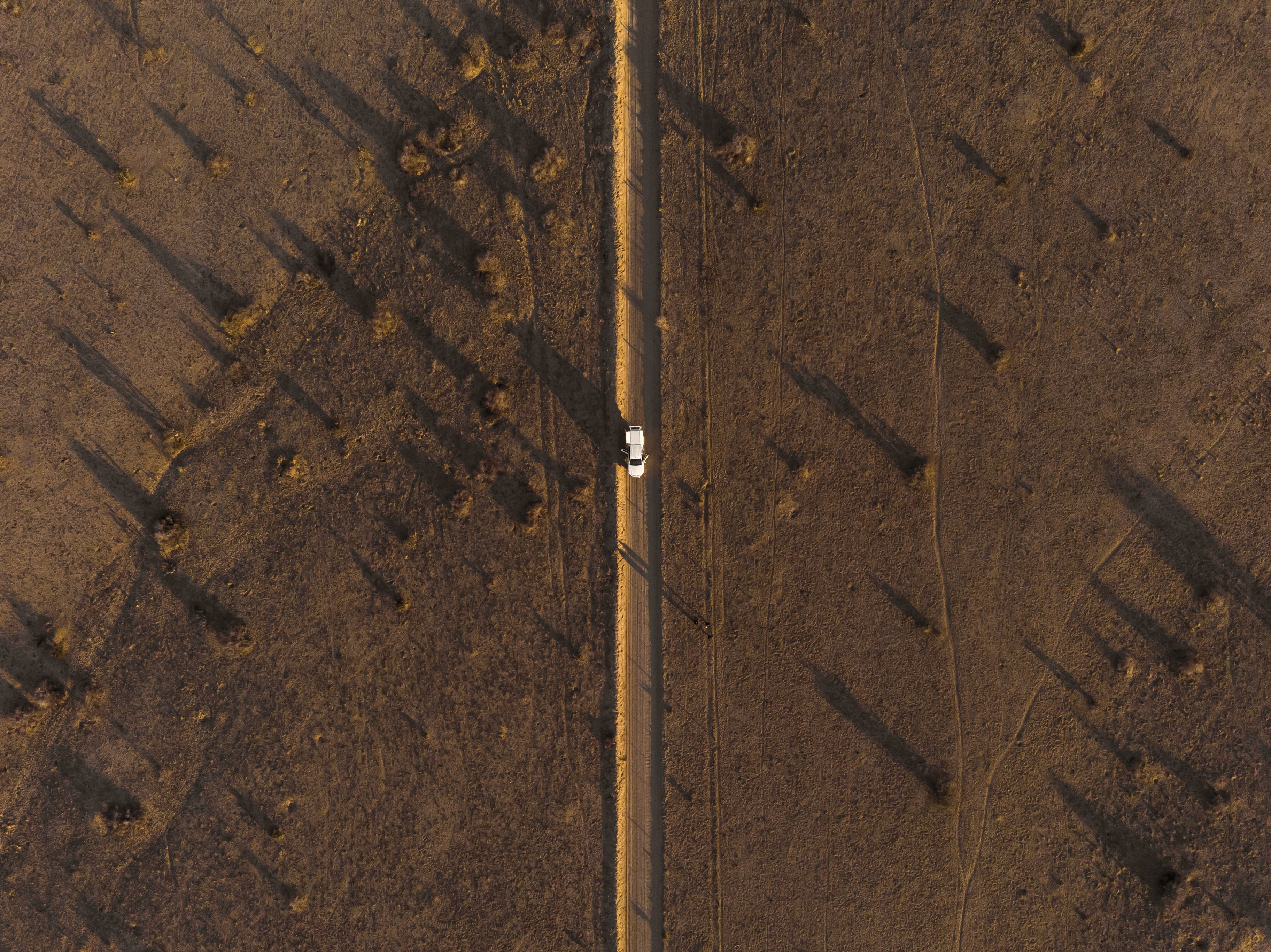 desert, outdoors, road, namibia, dirt, sunlight, birds eye view, nature, water, 2K, directly above, no people, brown, auto, drone, from above, shadow, HD Wallpaper