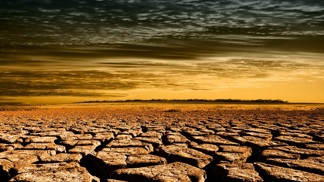 desert, 720P, hd, cracked, nature, HD Wallpaper