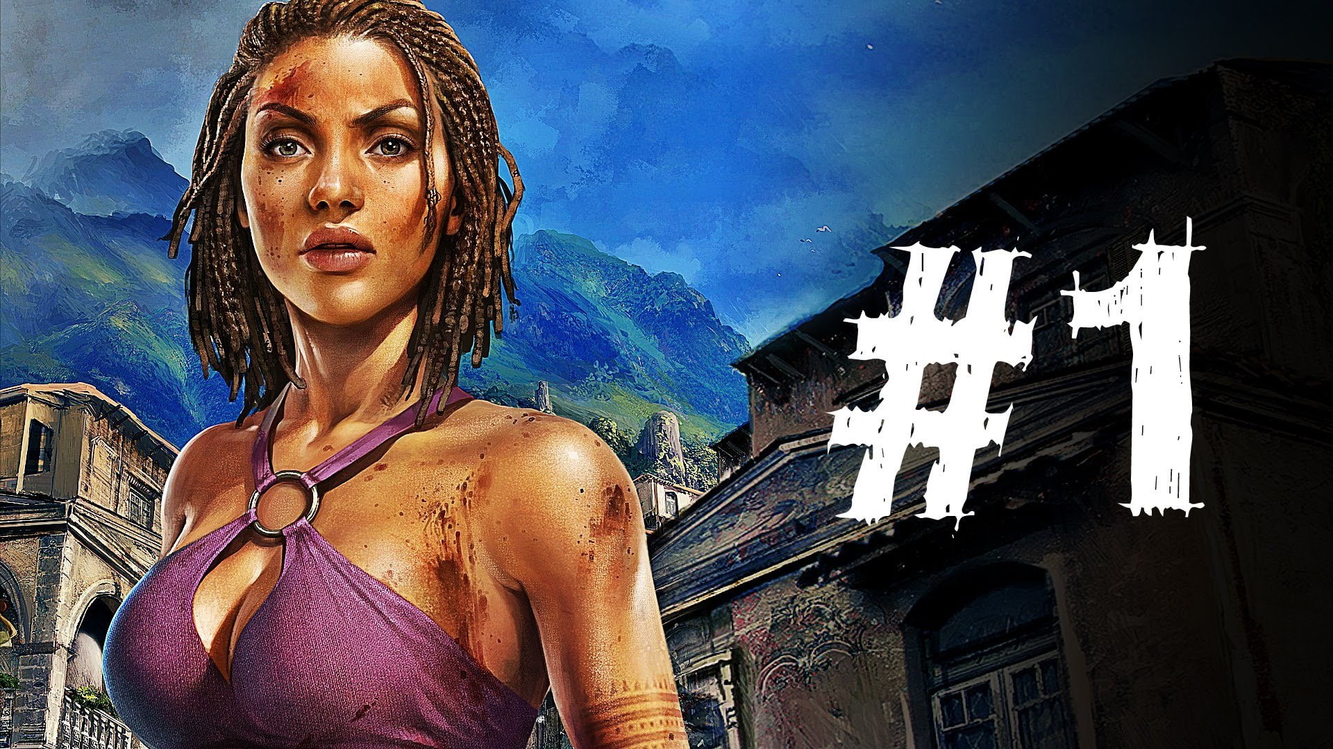 dead island riptide, lifestyles, 1080P, standing, young women, portrait, hairstyle, graffiti, outdoors, building exterior, architecture, beautiful woman, HD Wallpaper