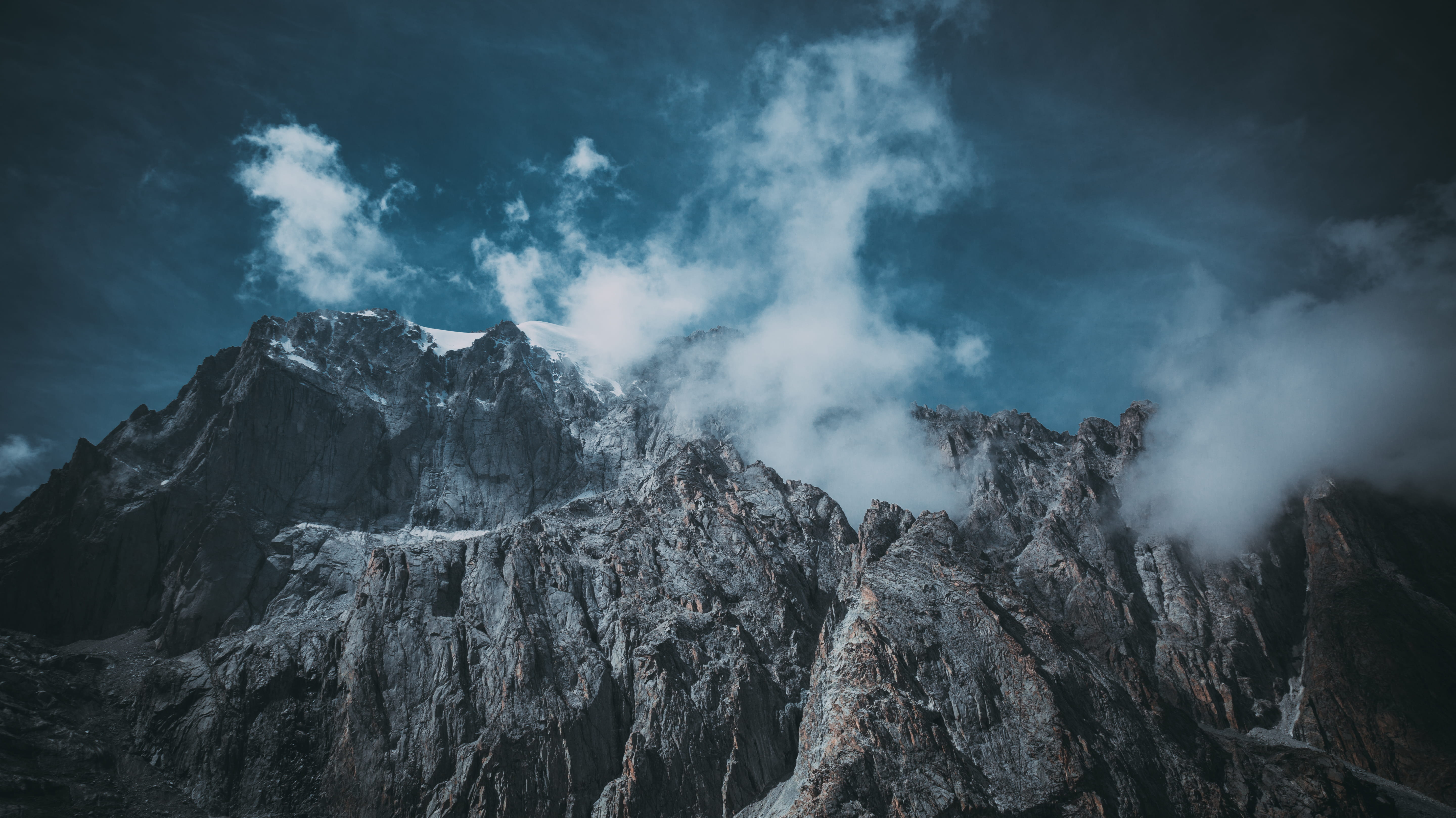 dolomites, cloudscape, travel, rock, forest, ice, mountains, photography, скалы, journey, cloud - Sky, пик, famous Place, mountain, cloud, adventure, high Up, HD Wallpaper