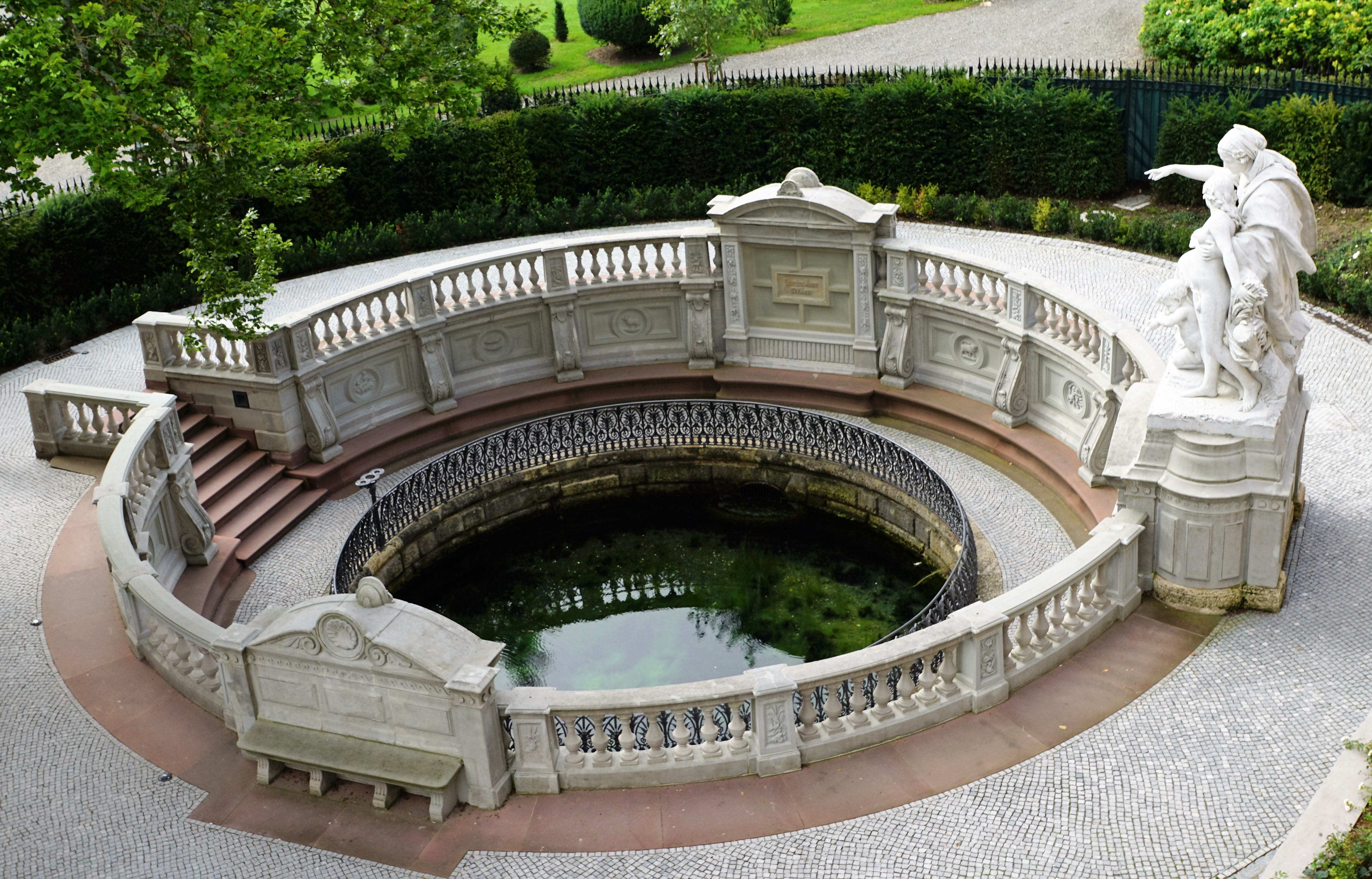 hike, green, old town, the source of the danube, donaueschingen, park - man made space, past, world heritage, historically, creativity, river, art and craft, HD Wallpaper