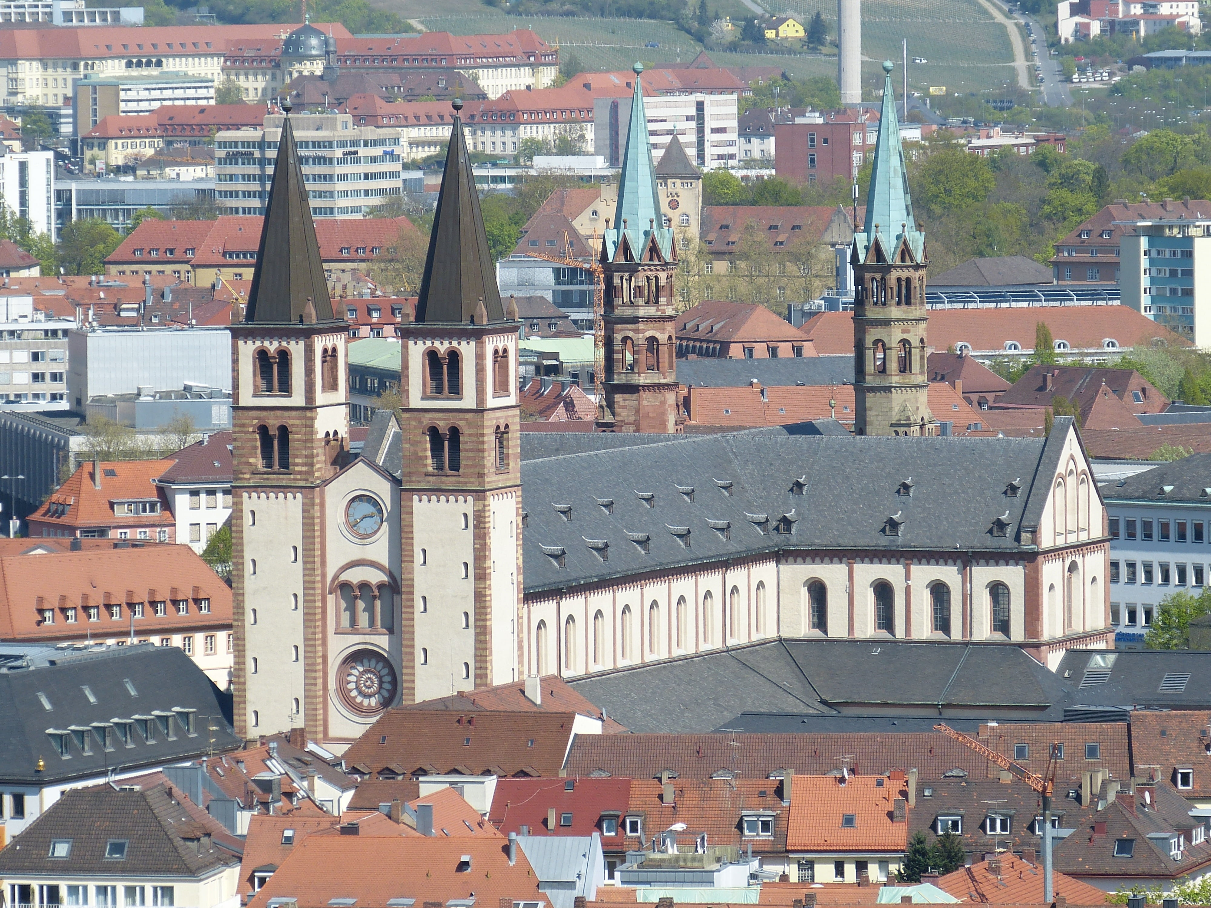 place of worship, urban Scene, city view, swiss francs, cityscape, rhaeto romanic, dom, residential district, panorama, high angle view, historically, roof, HD Wallpaper