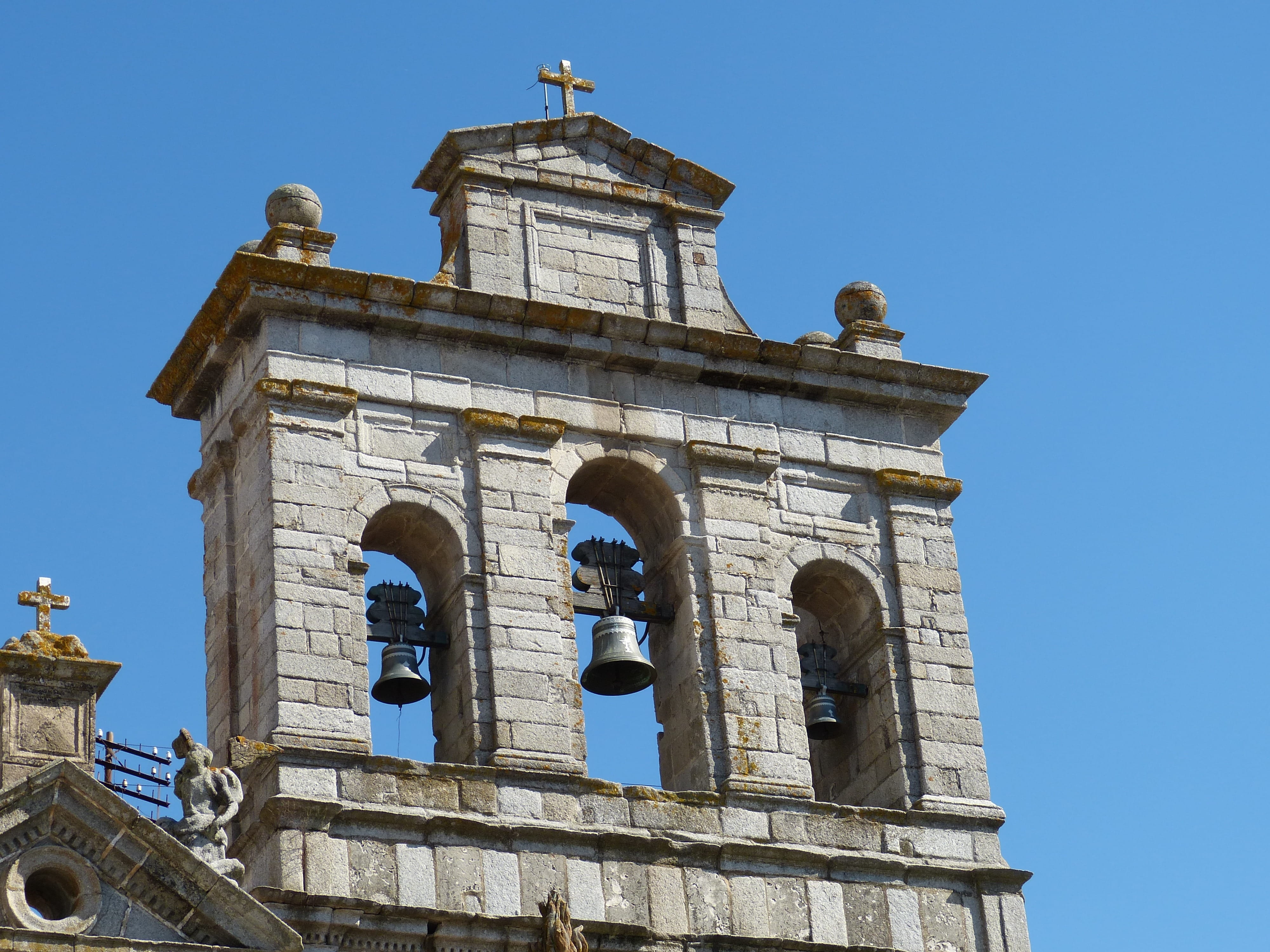ornate, sky, evora, history, outdoors, bell tower, church, travel destinations, no people, building exterior, nature, architectural column, built structure, HD Wallpaper