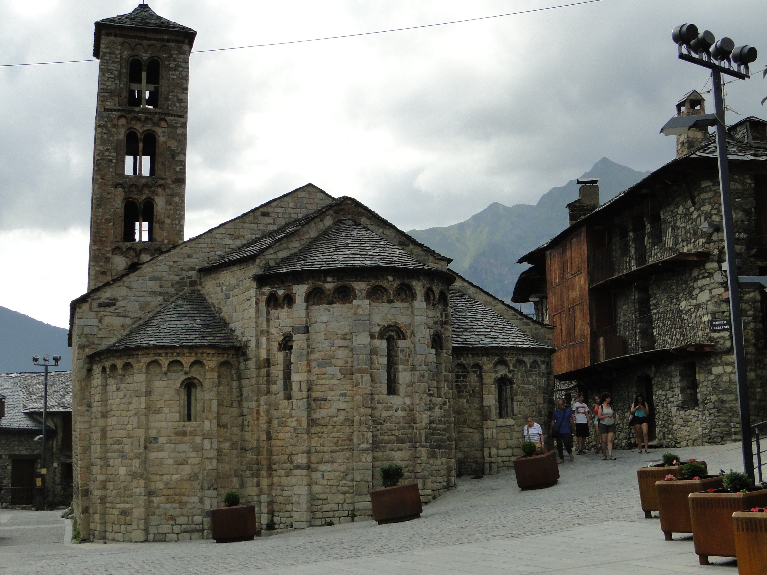 church, old, no people, historically, belief, val de boi, pyrenees, romanesque, rhaeto romanic, 2K, steeple, building, architecture, nature, old town, HD Wallpaper
